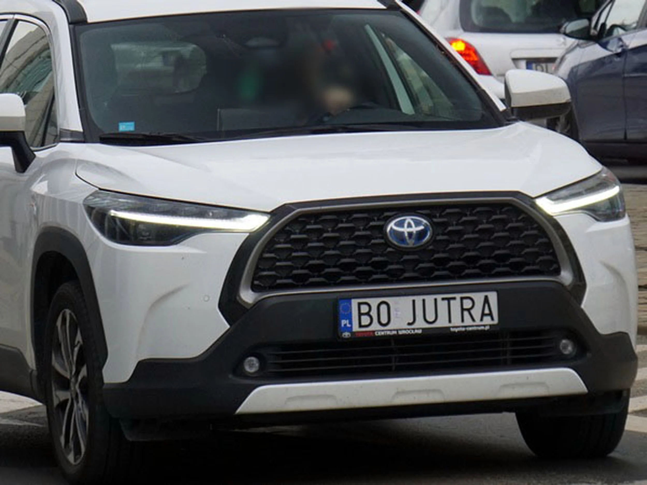 Fajny numer, blacha B0 JUTRA