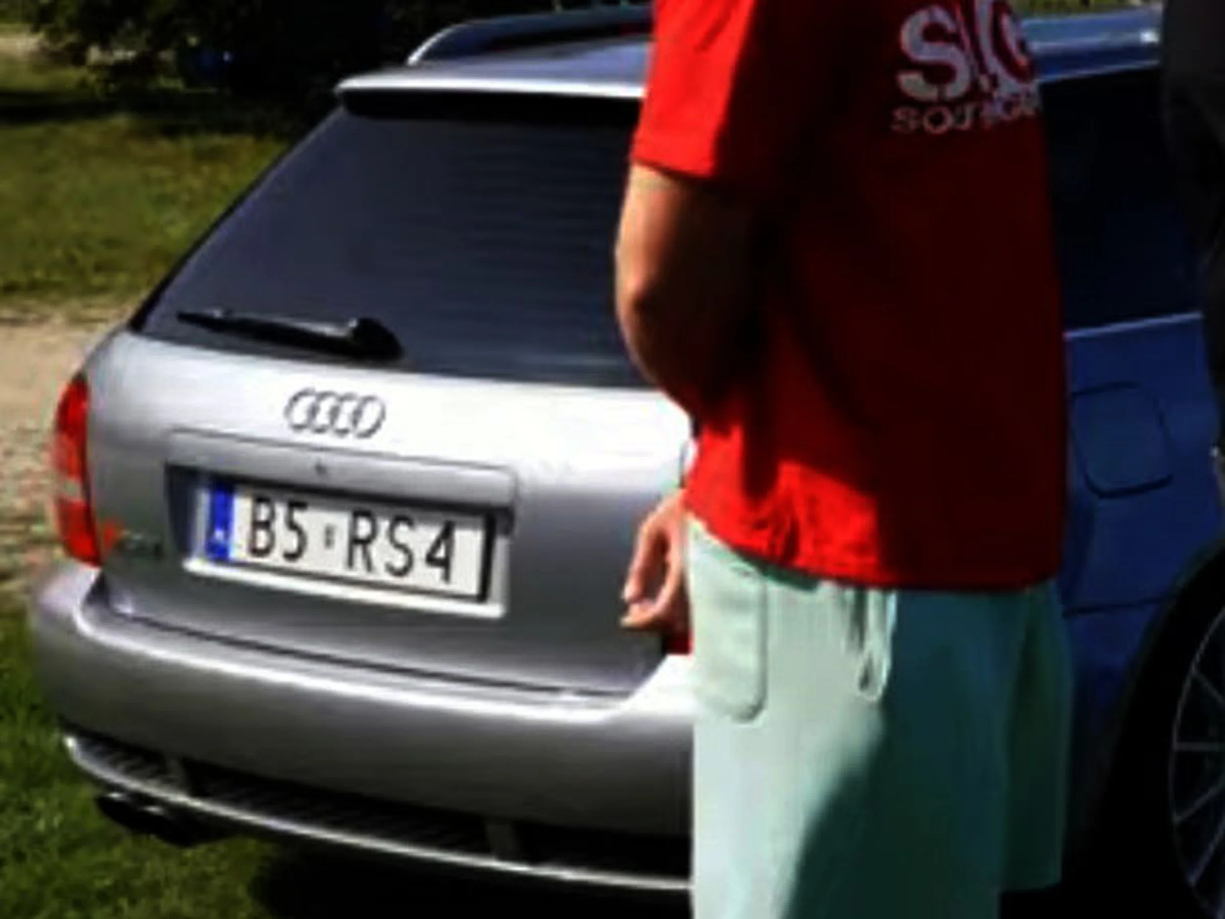 Fajny numer, blacha B5 RS4