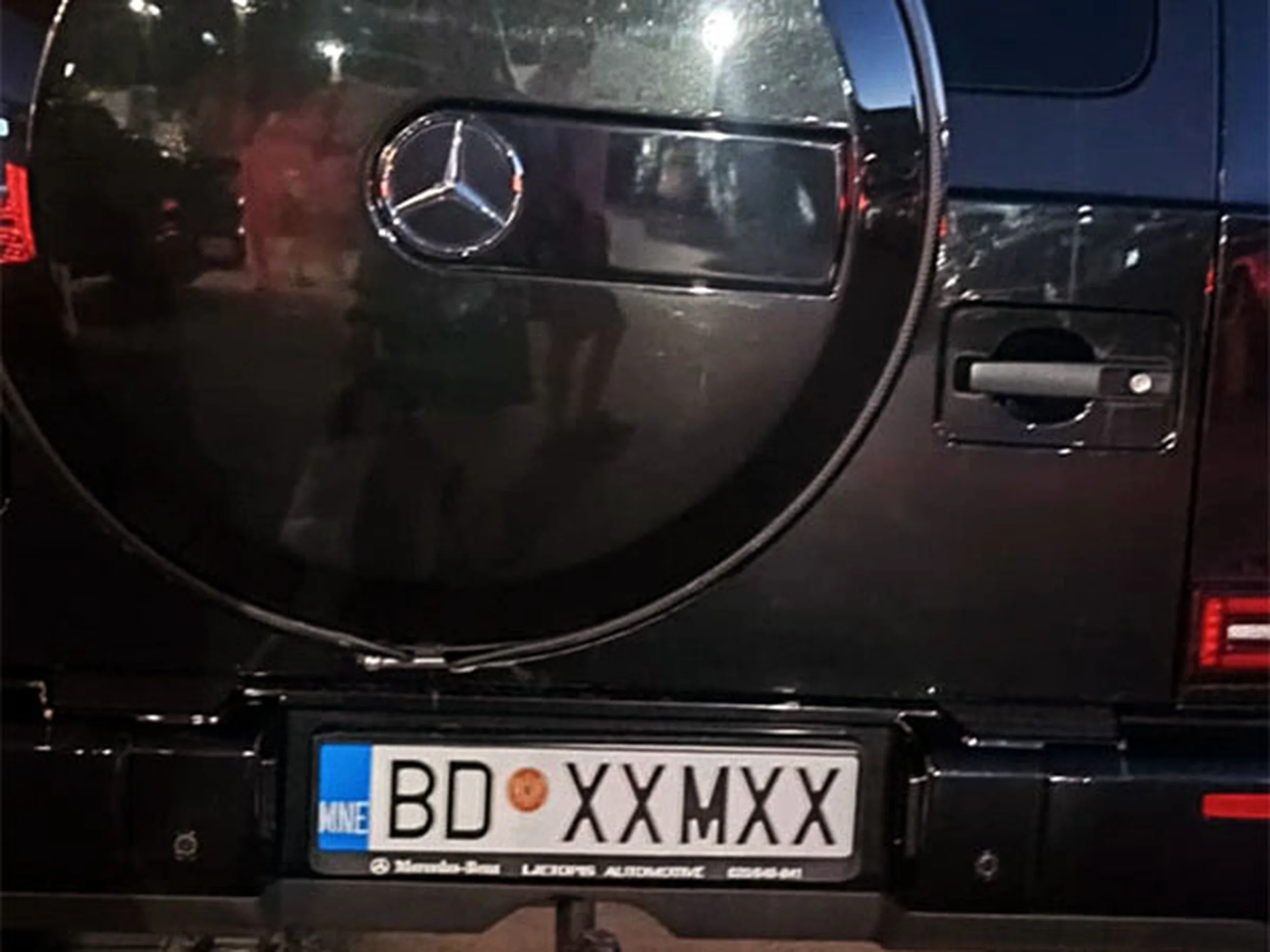 Fajny numer, blacha BD XXMXX