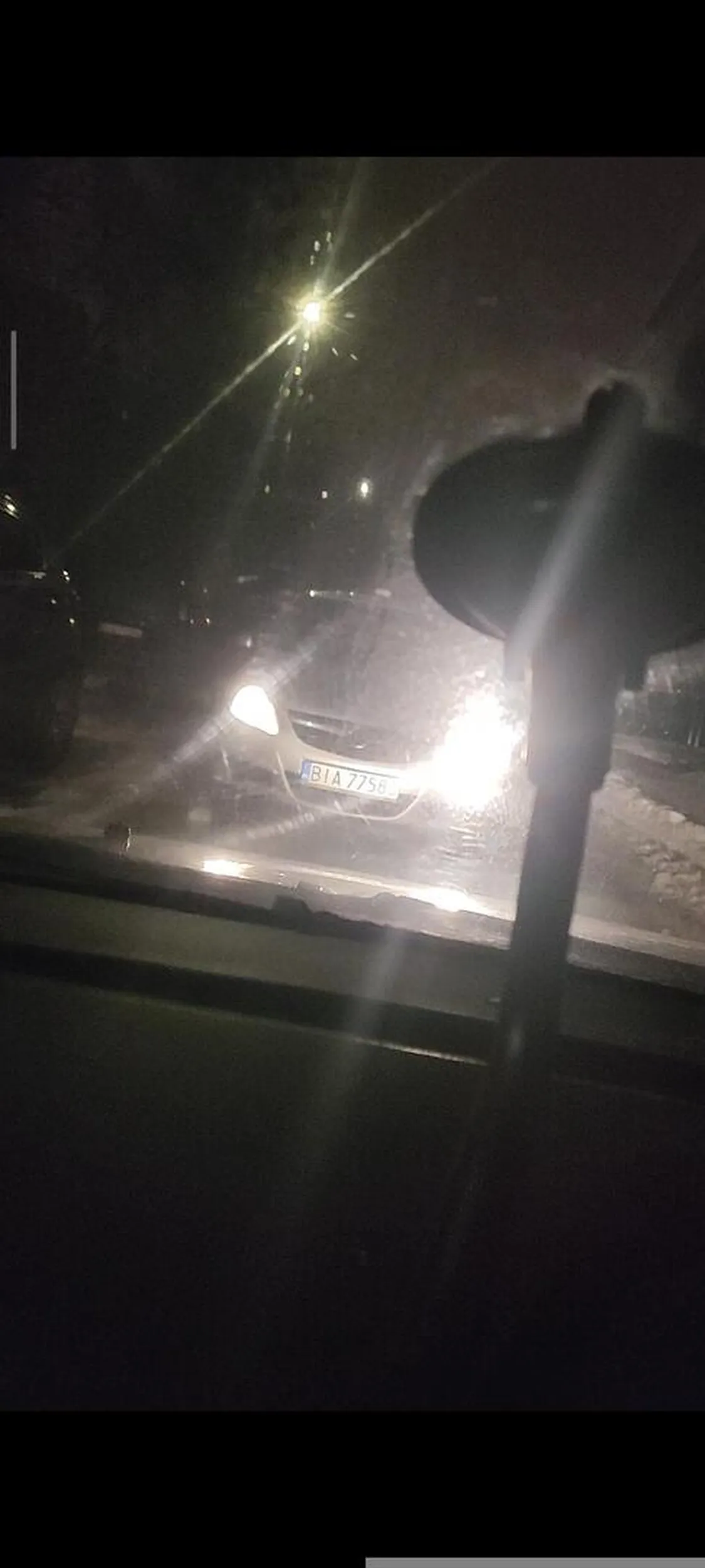 Baran wymusza pierwszeństwo I jedzie pod prąd