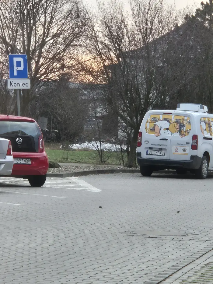 Baran zostawil na dwa dni auto, na zakrecie i zablokowal... firma musi byc zadowolona