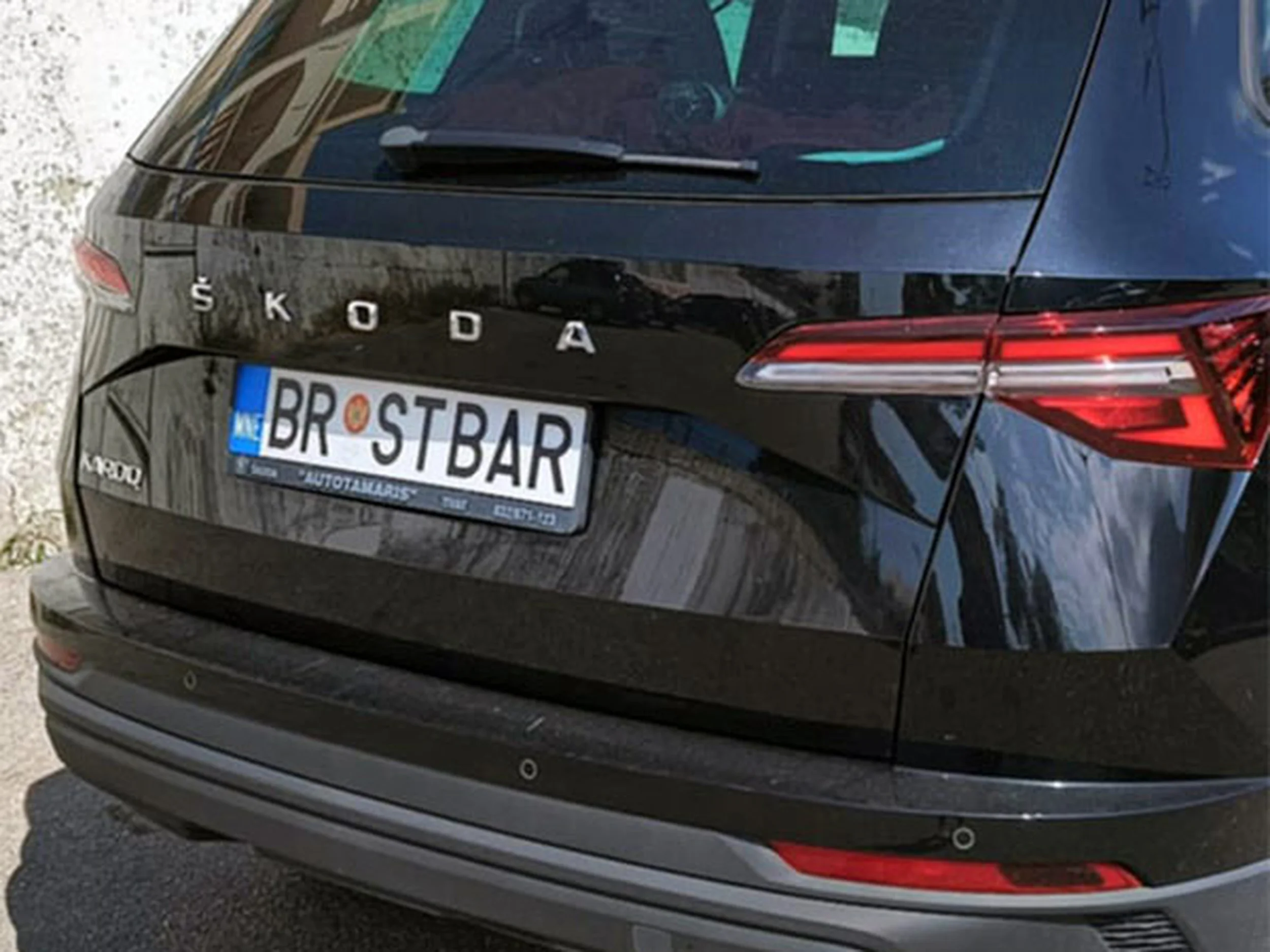 Fajny numer, blacha BR STBAR