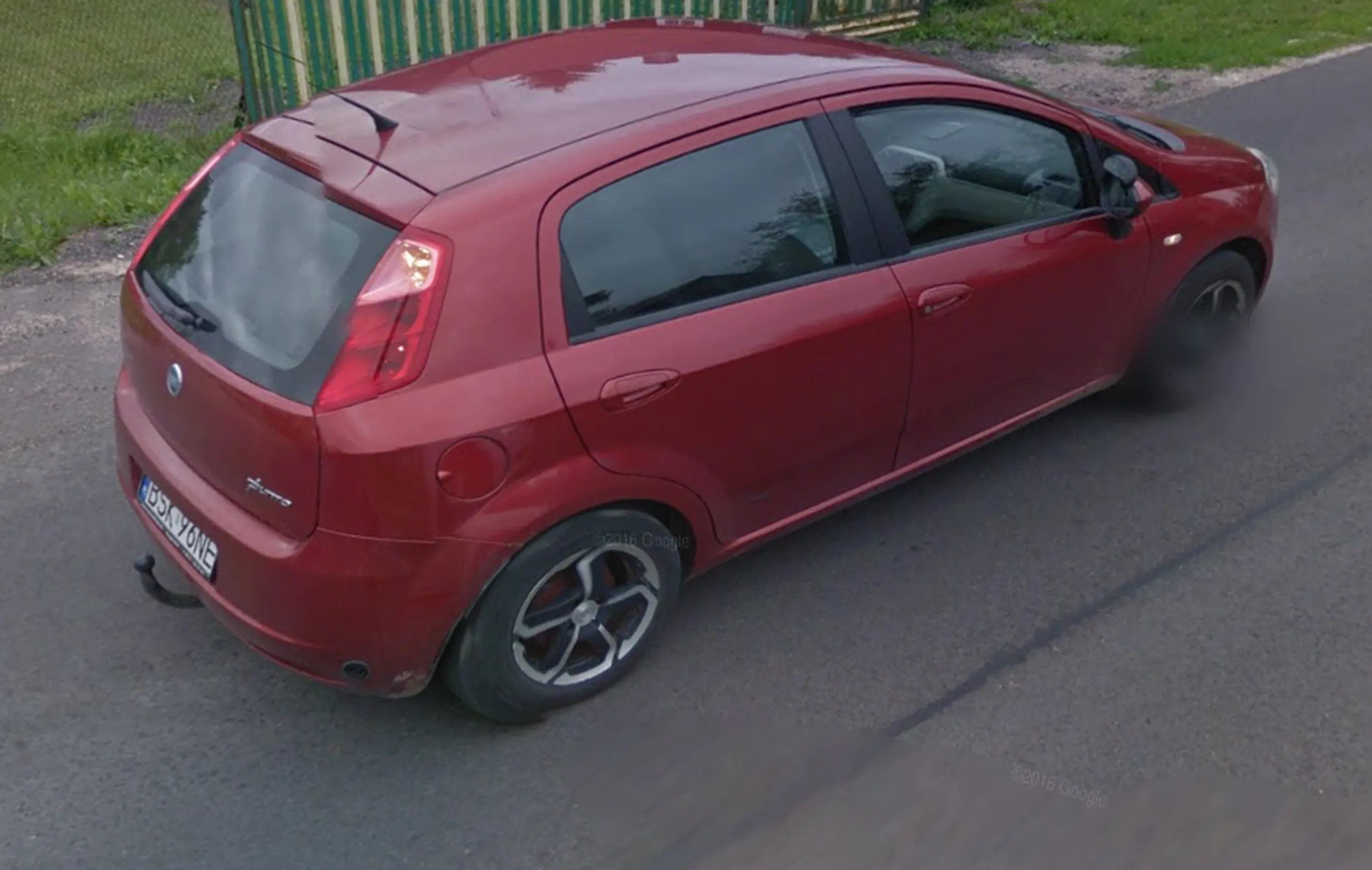 chop wyprzedza w terenie zabudowanym gogel mapsa