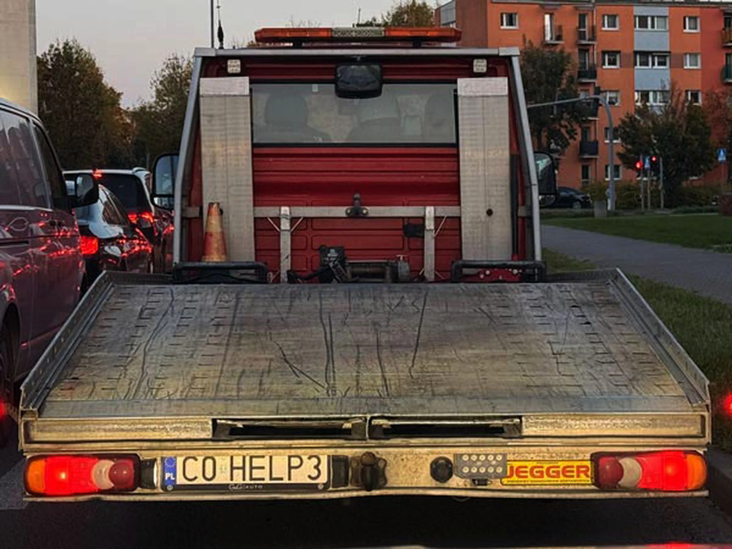 Fajny numer, blacha C0 HELP3