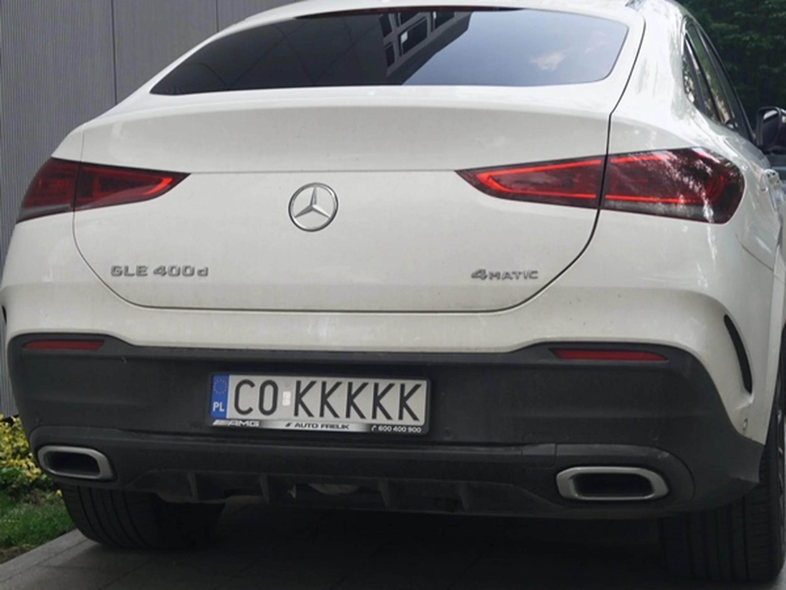 Fajny numer, blacha C0 KKKKK