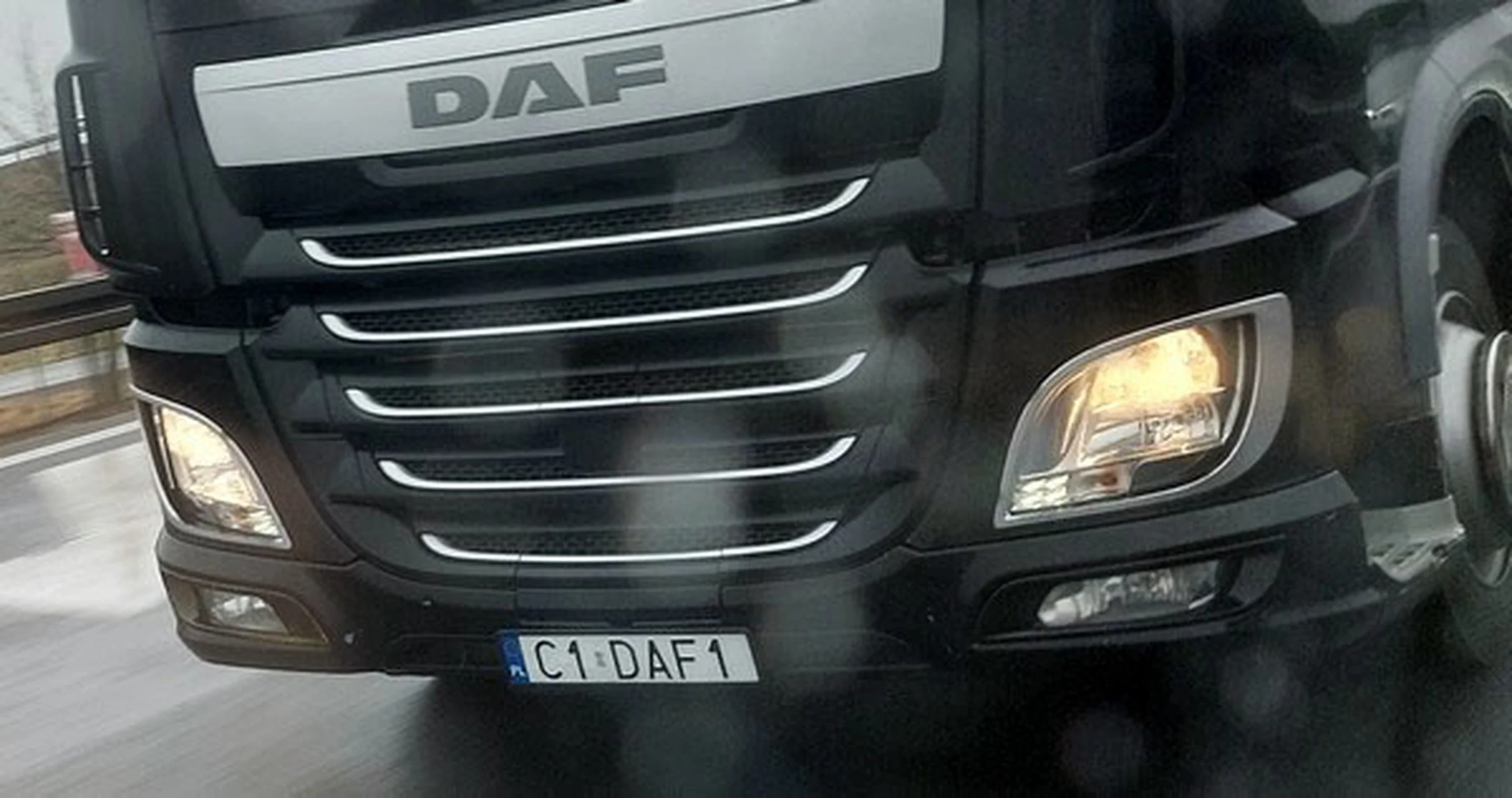 Fajny numer, blacha C1 DAF1