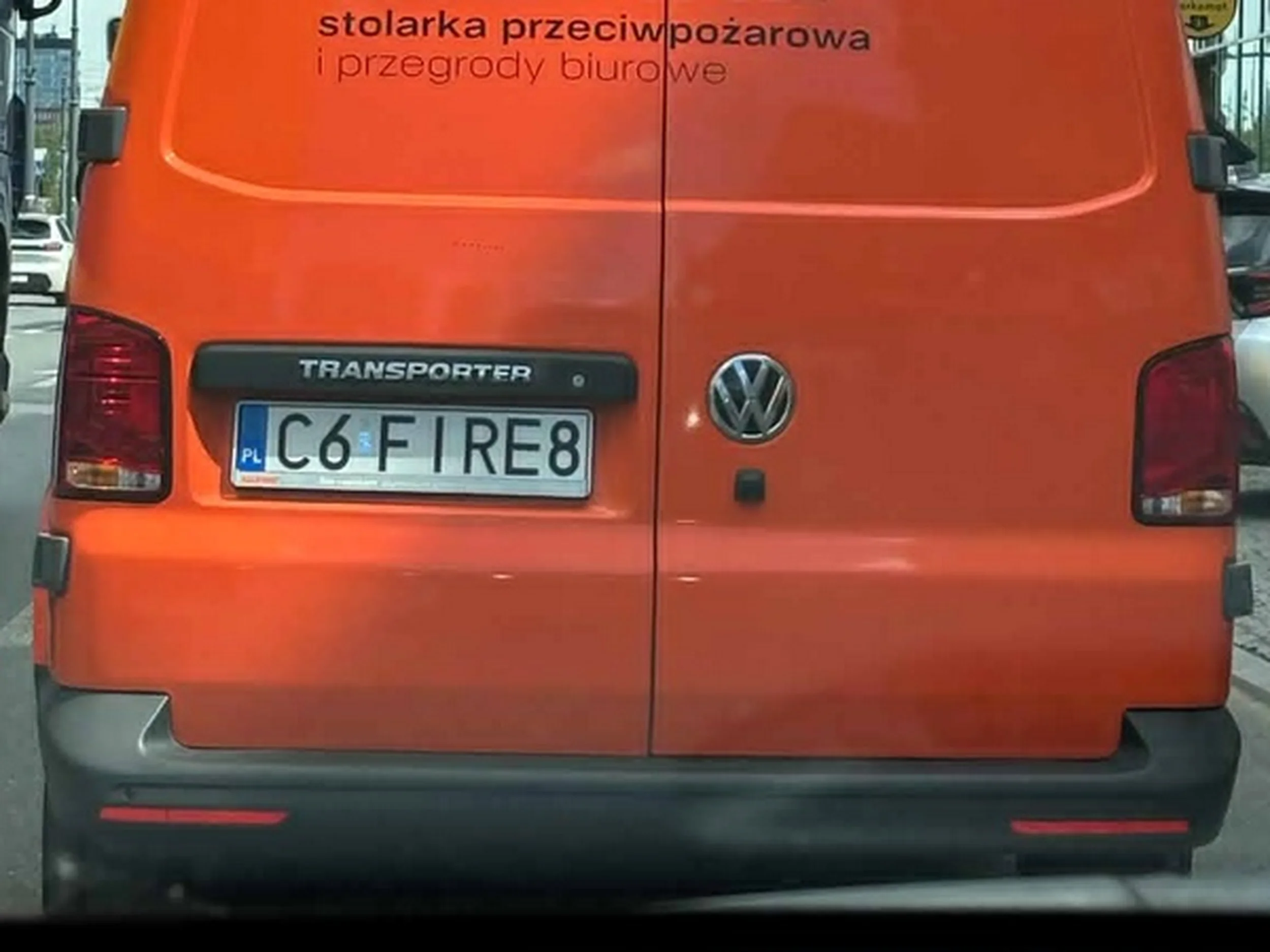 Fajny numer, blacha C6 FIRE8