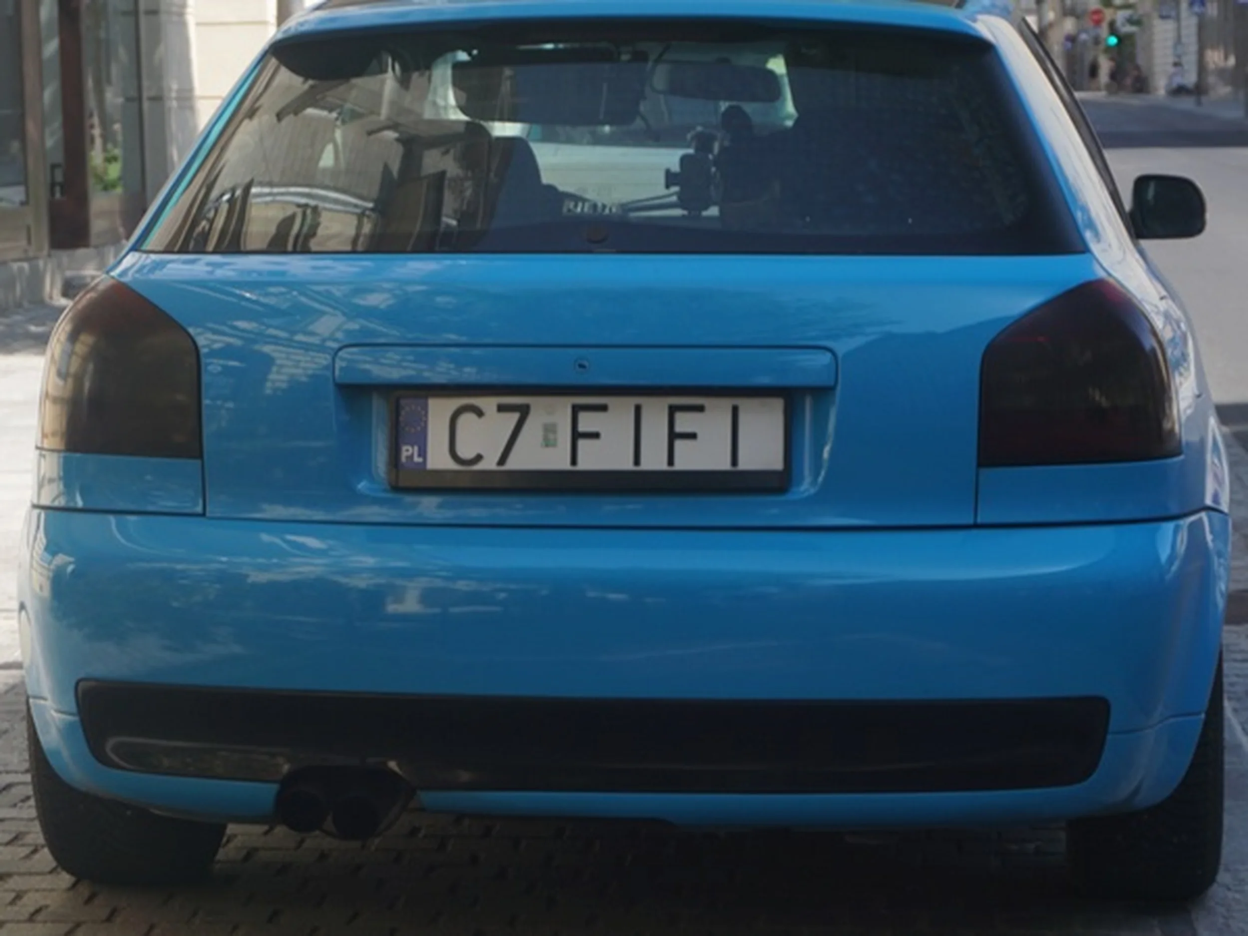 Fajny numer, blacha C7 FIFI