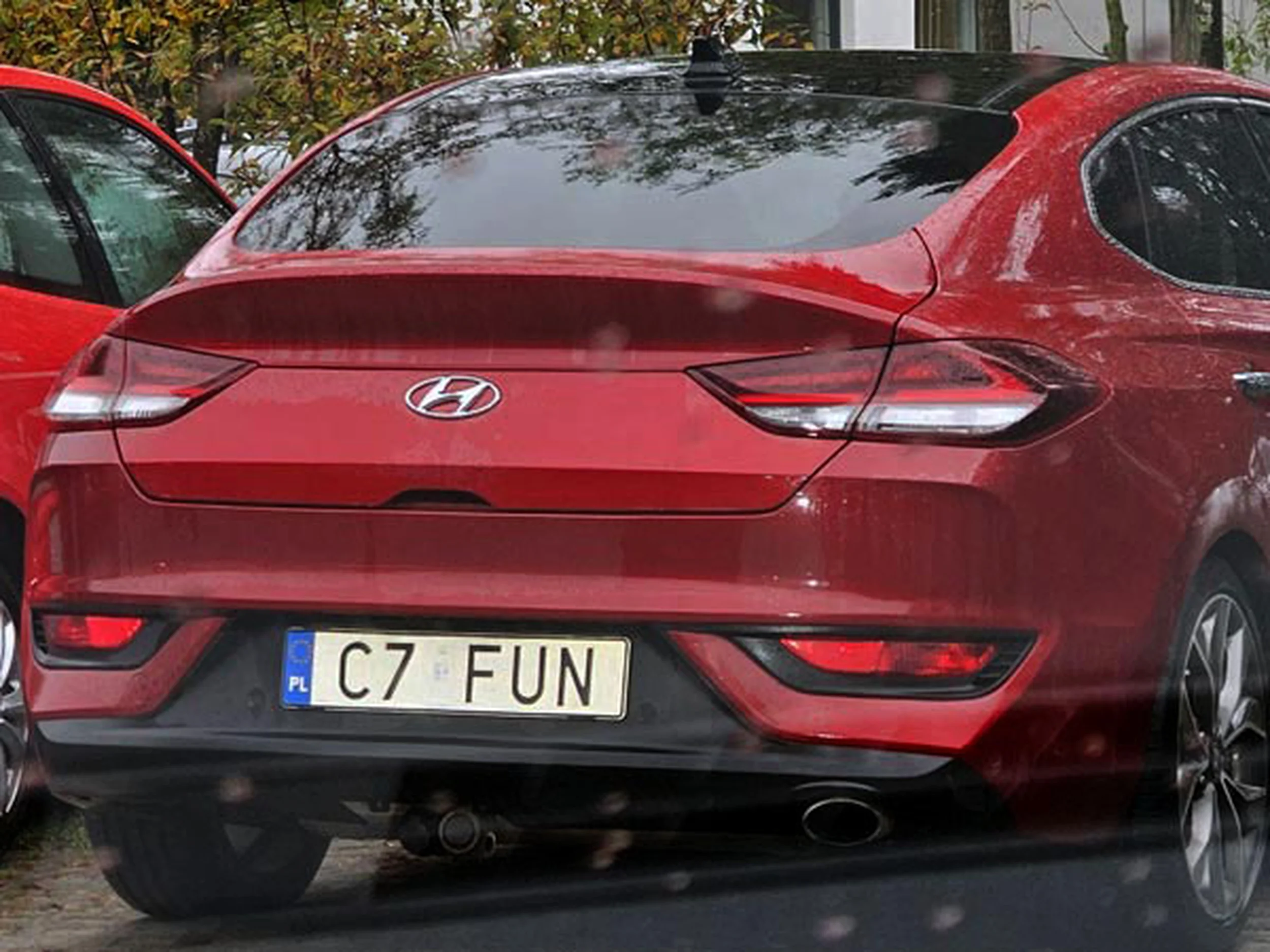 Fajny numer, blacha C7 FUN