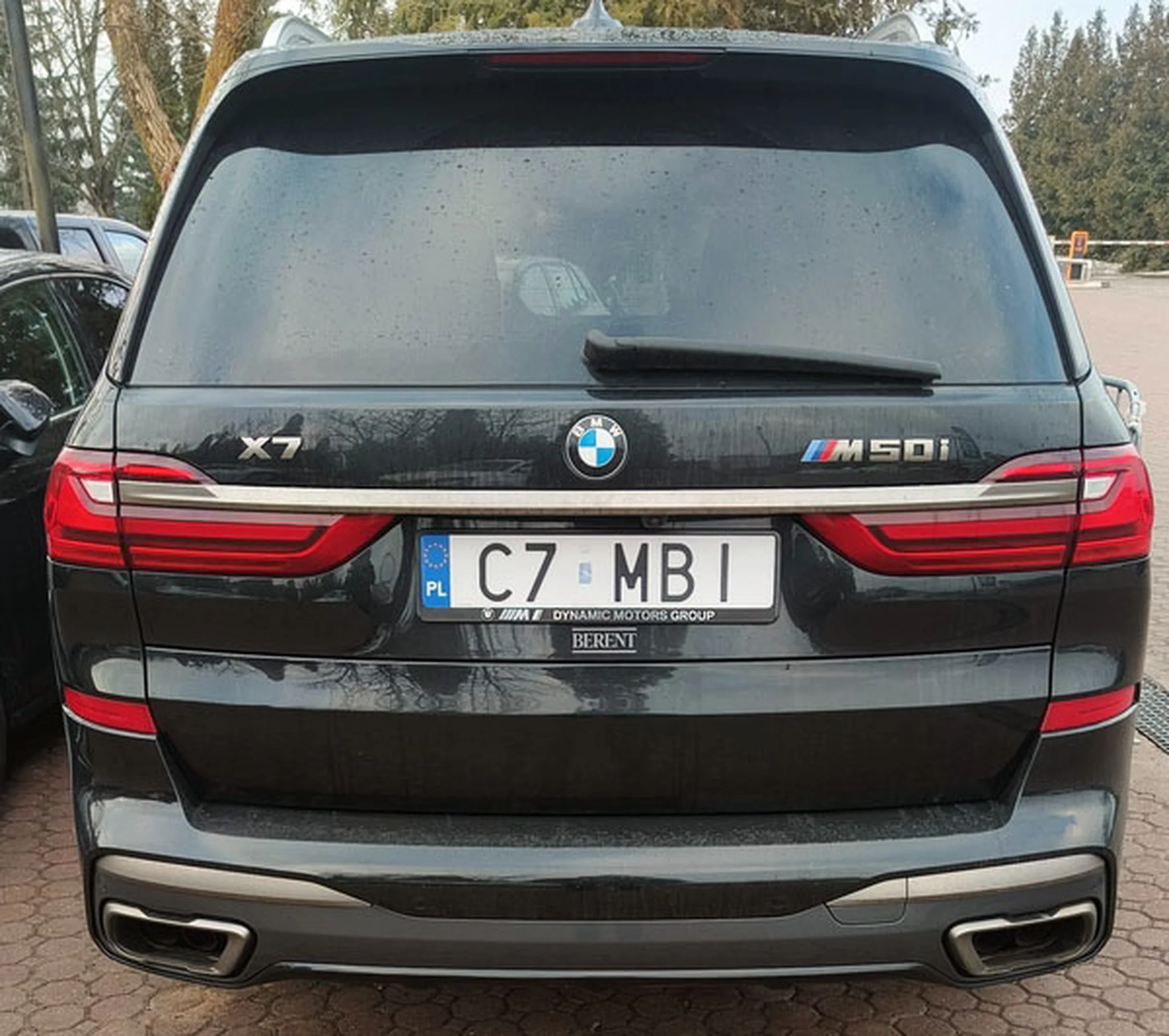 Fajny numer, blacha C7 MBI