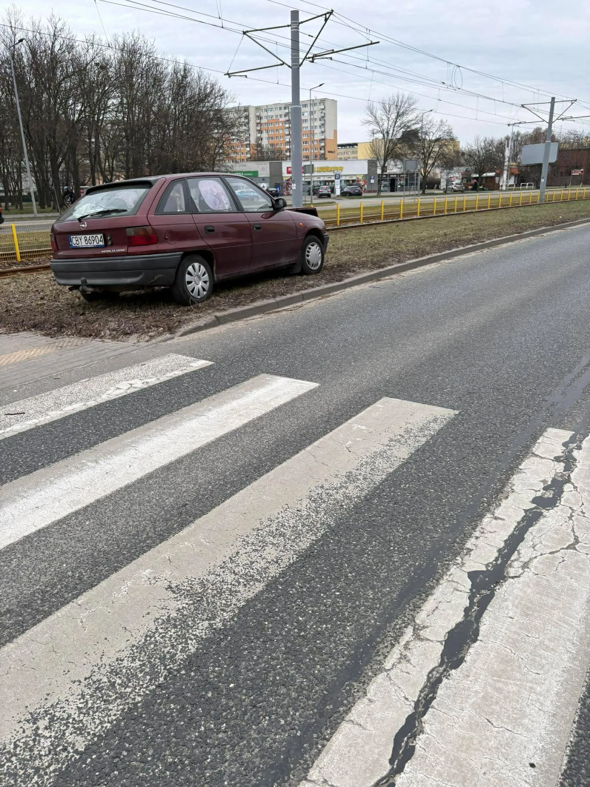 Niezłe parkowanie wariacie