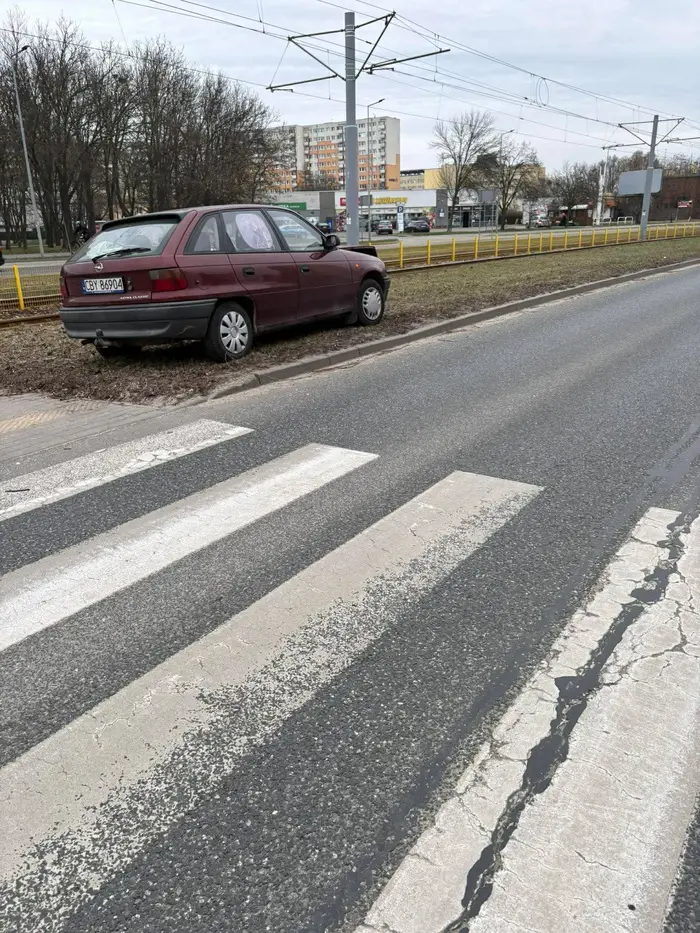 Niezłe parkowanie wariacie