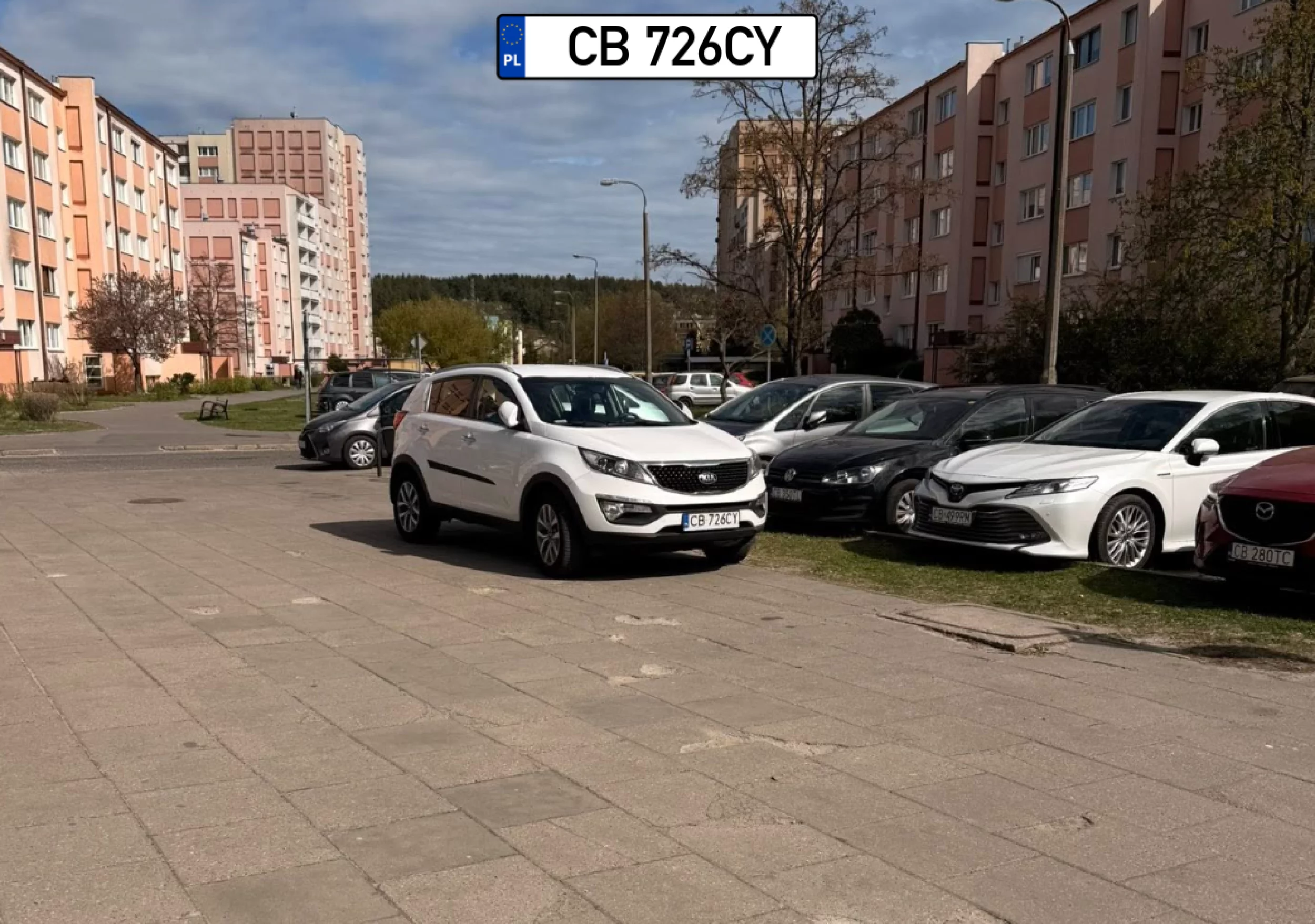 Szczęściarz. Cały plac jego.