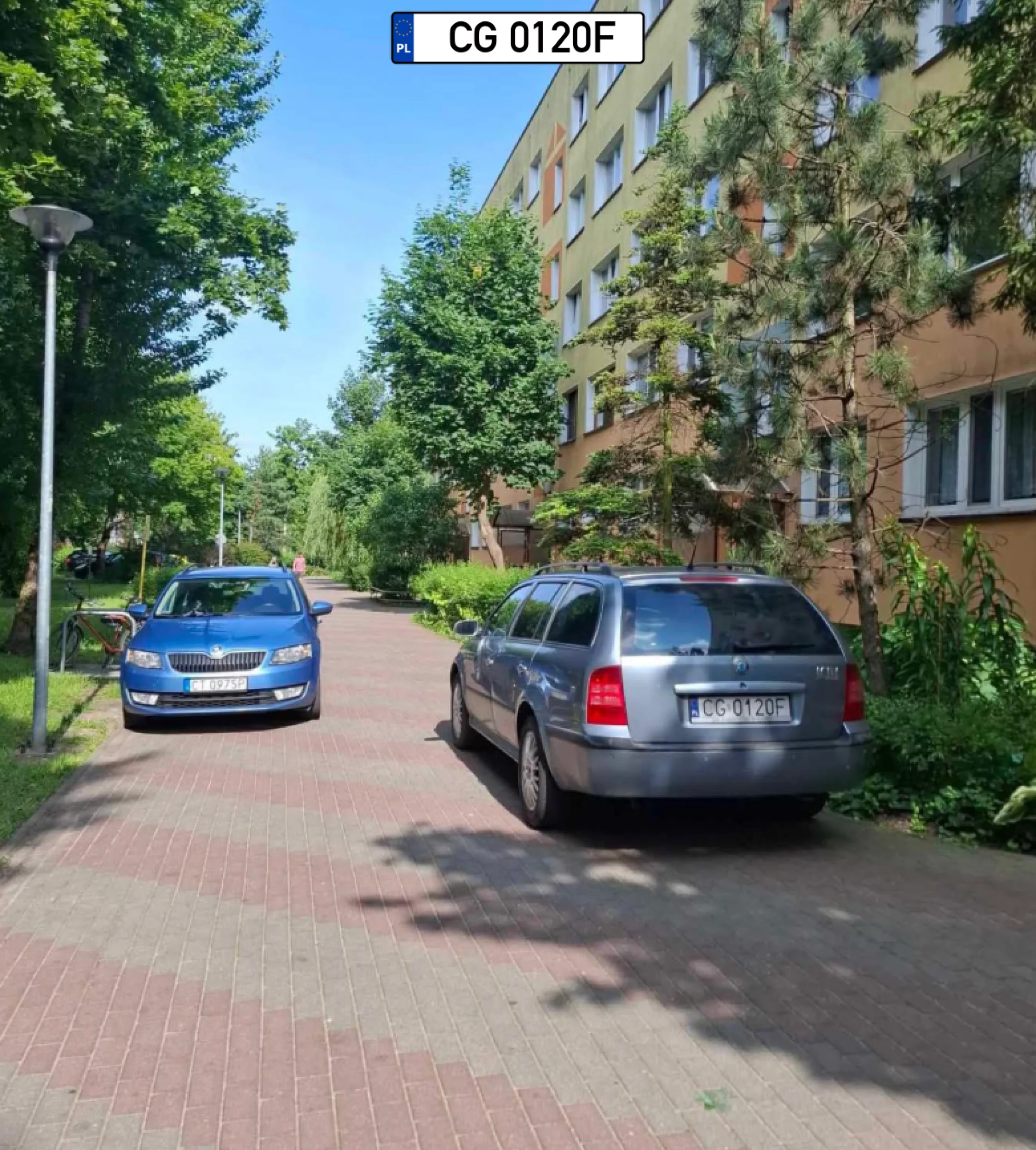 Droga dziwnie oznakowana