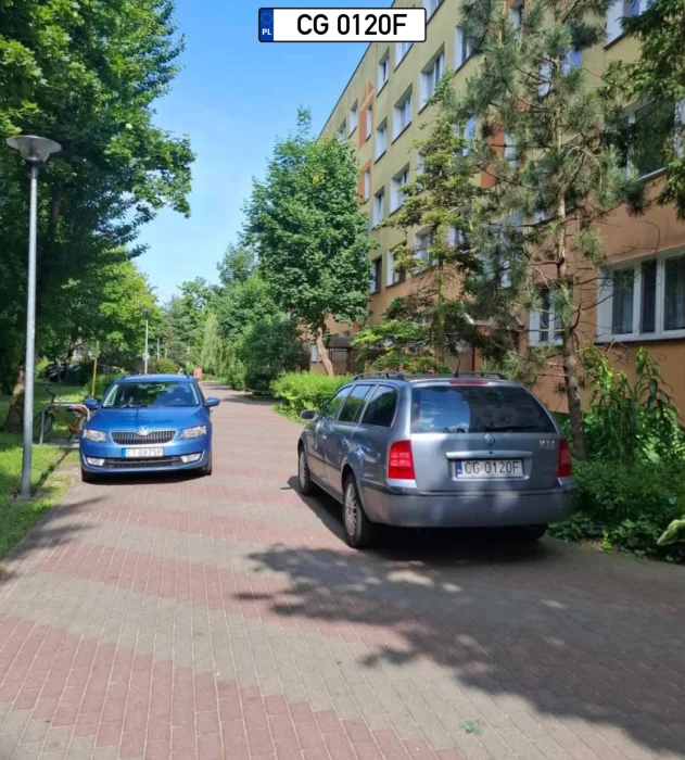 Droga dziwnie oznakowana