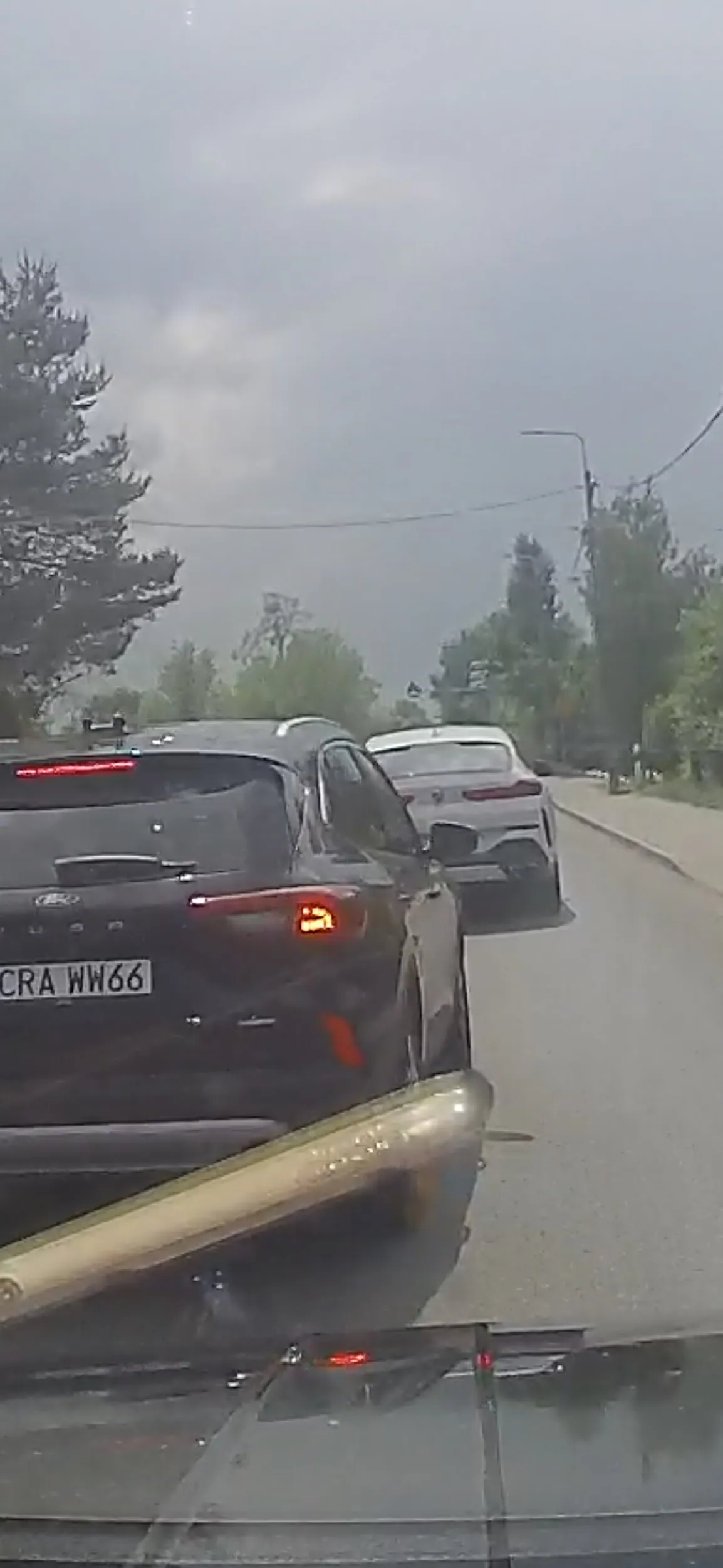 Bezmyślny typ, zajeżdżający innym drogę ze strachu przed czołówką do której sam by doprowadził ,wyprzedzając na podwójnej ciągłej i przed zakrętem.  Ale rozumiem ,ze ta rejestracja to stan umysłu