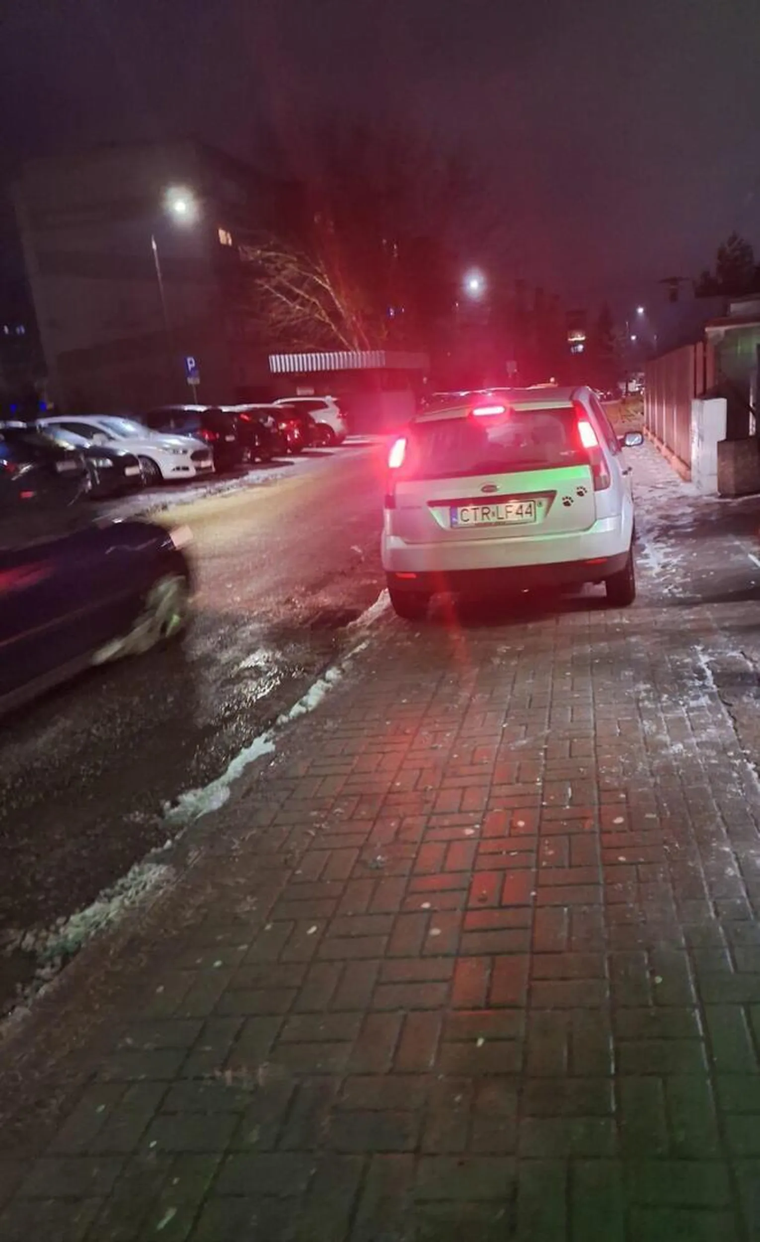 Mistrz parkowania prawo jazdy z chipsów