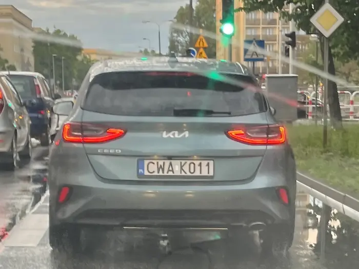 Policja, nieoznakowany radiowóz Bydgoszcz