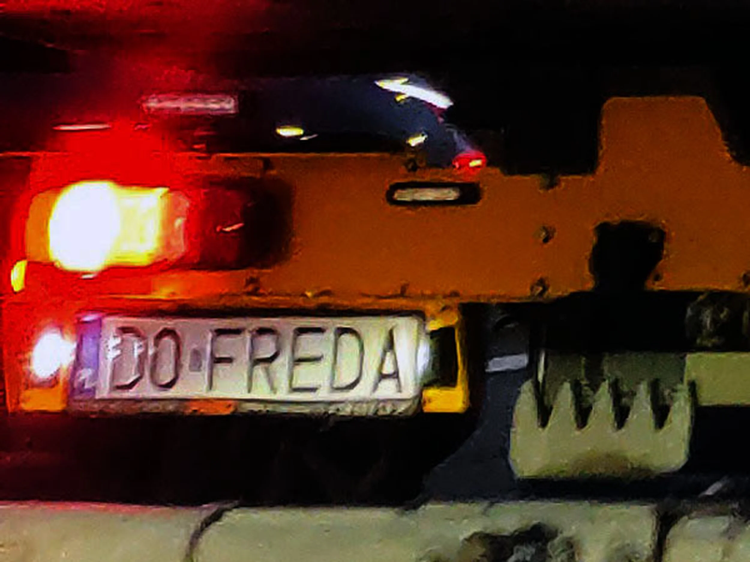 Fajny numer, blacha D0 FREDA