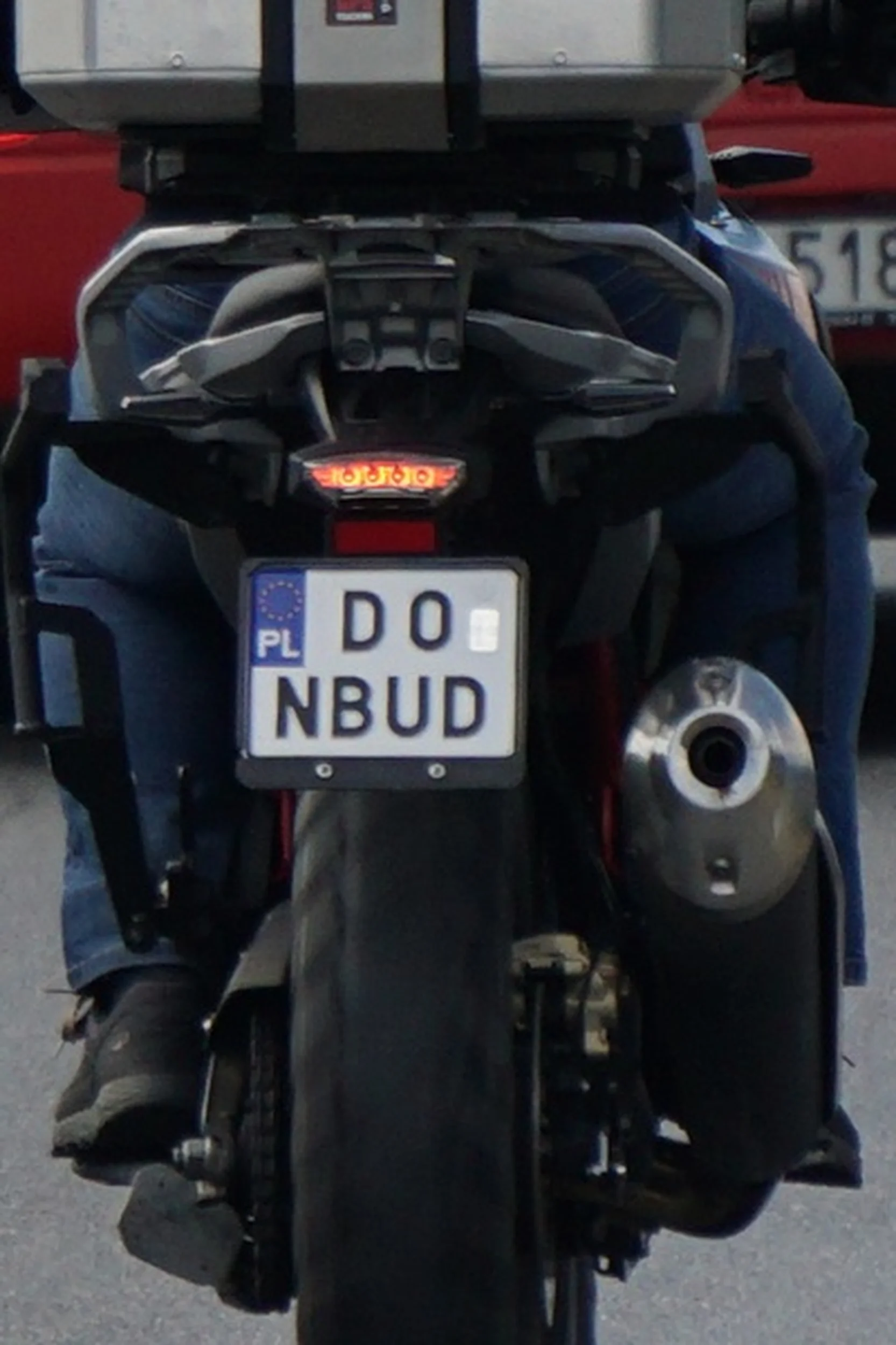 Fajny numer, blacha D0 NBUD