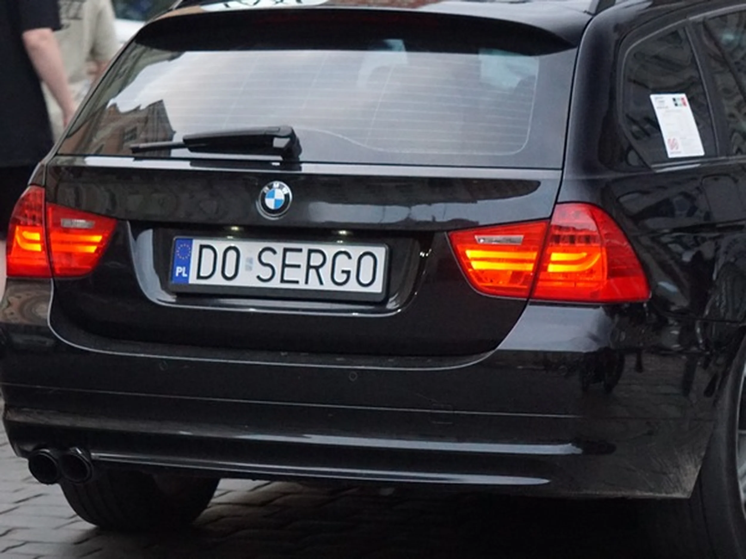 Fajny numer, blacha D0 SERGO