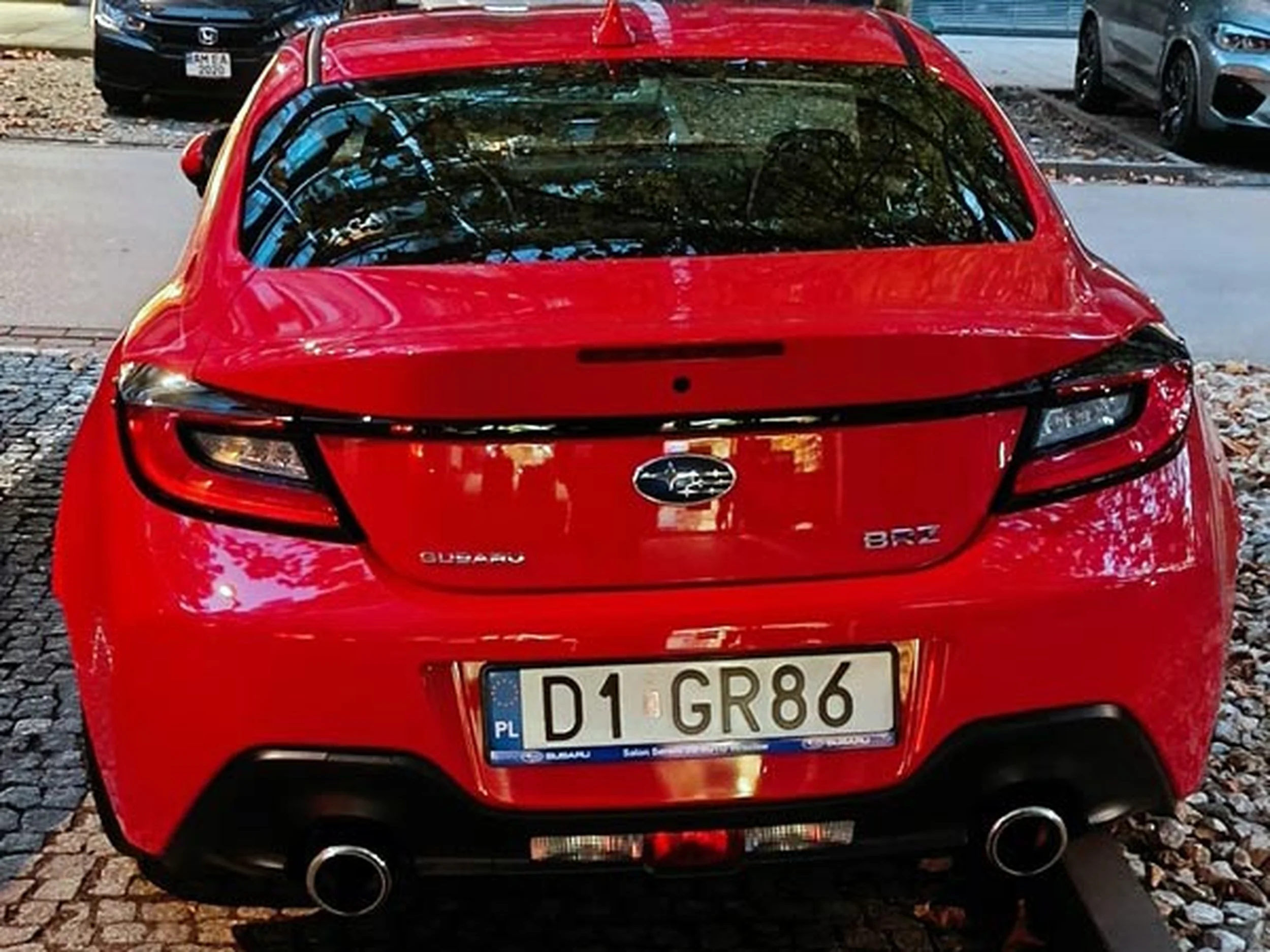 Fajny numer, blacha D1 GR86