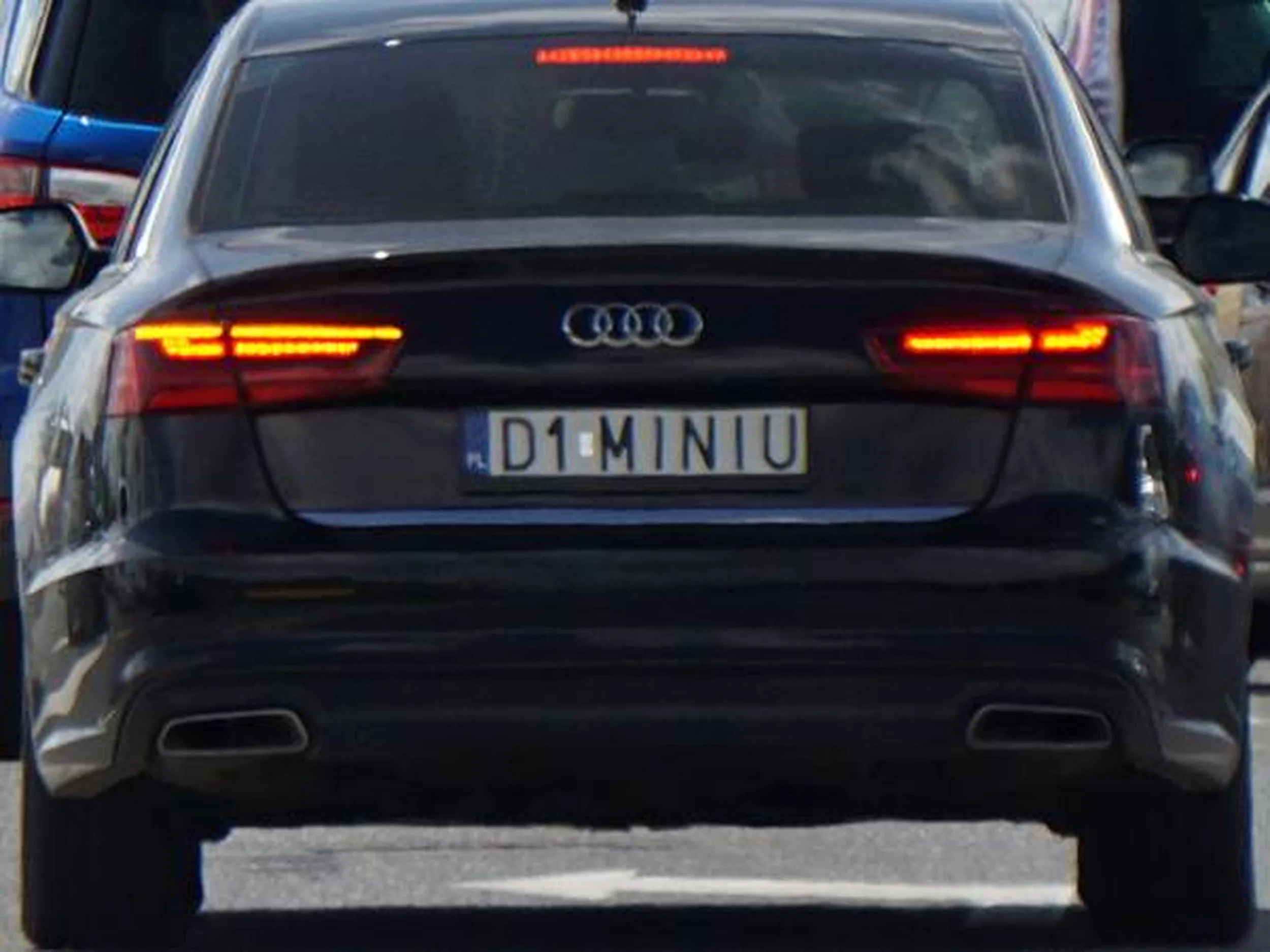 Fajny numer, blacha D1 MINIU