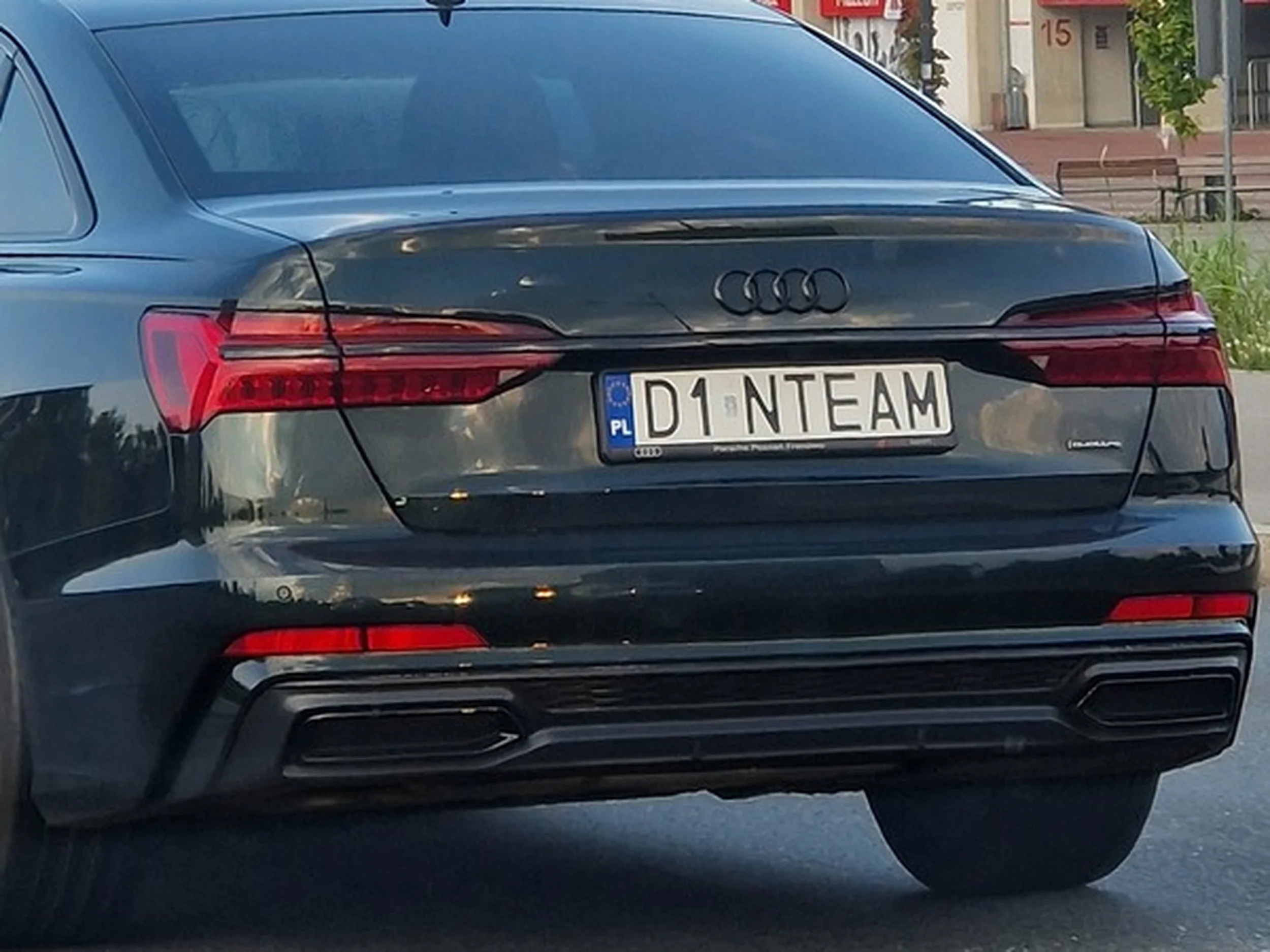 Fajny numer, blacha D1 NTEAM