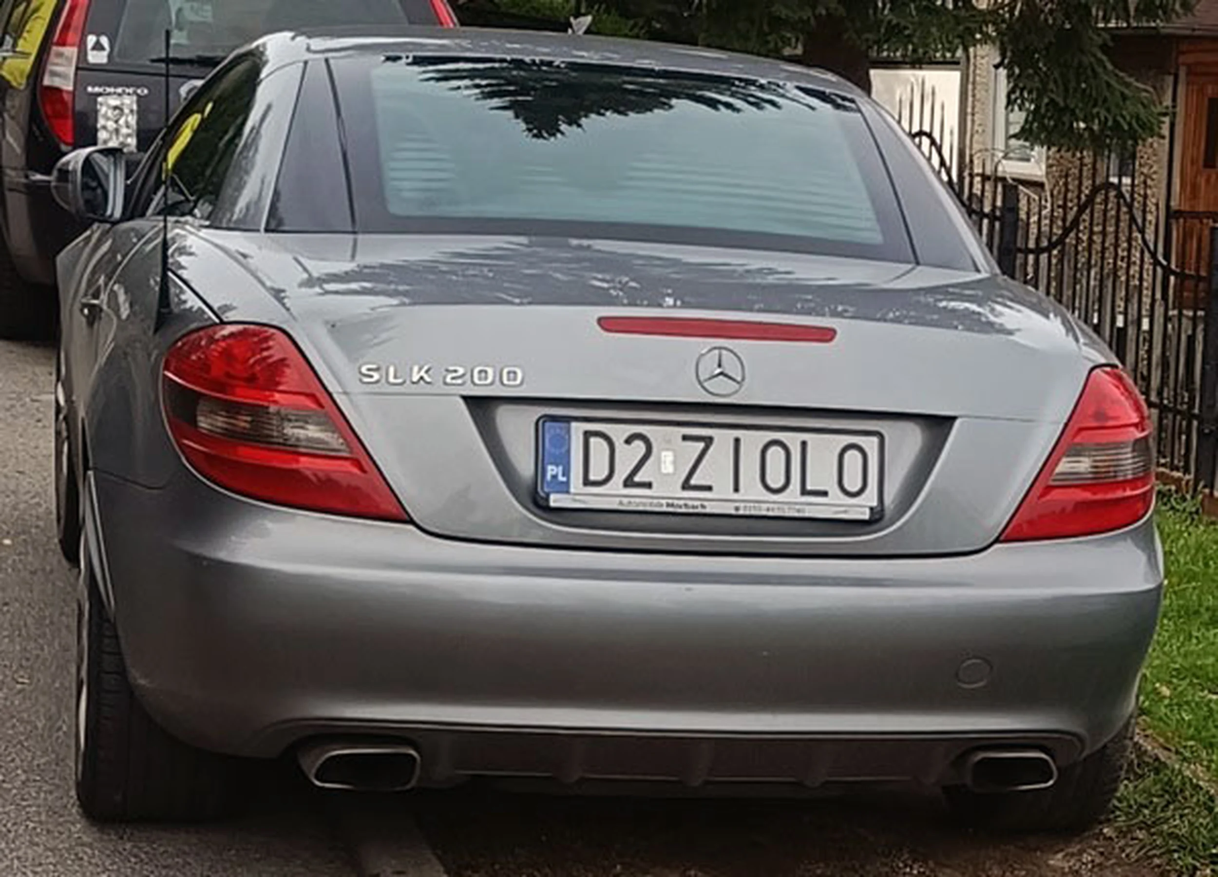 Fajny numer, blacha D2 ZIOLO