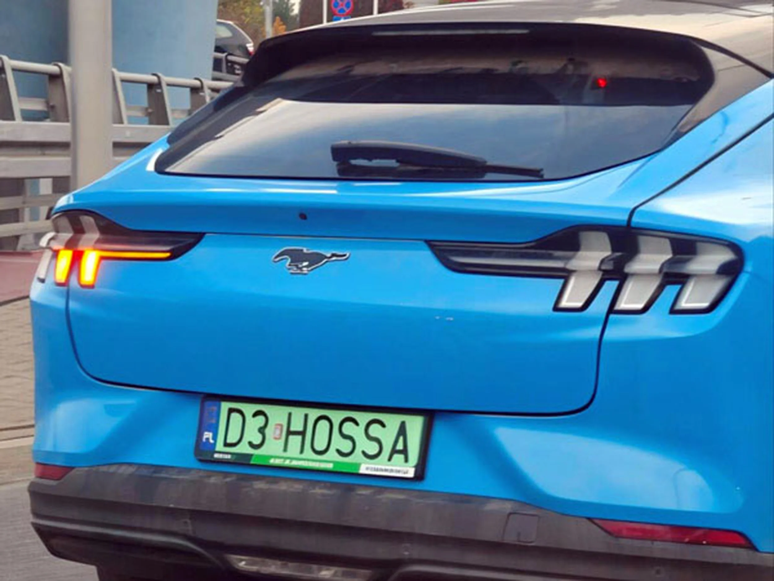 Fajny numer, blacha D3 HOSSA