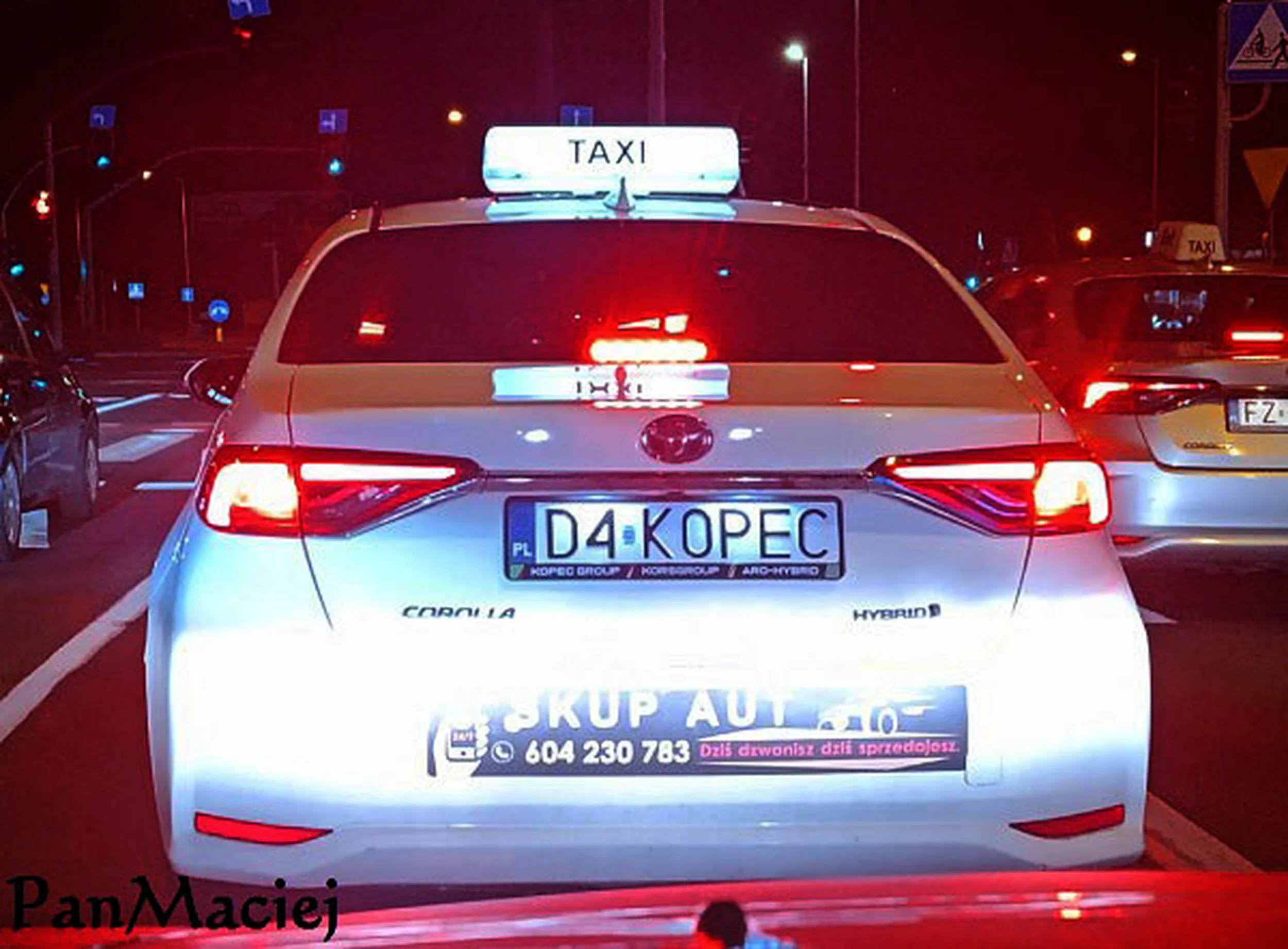 Fajny numer, blacha D4 KOPEC