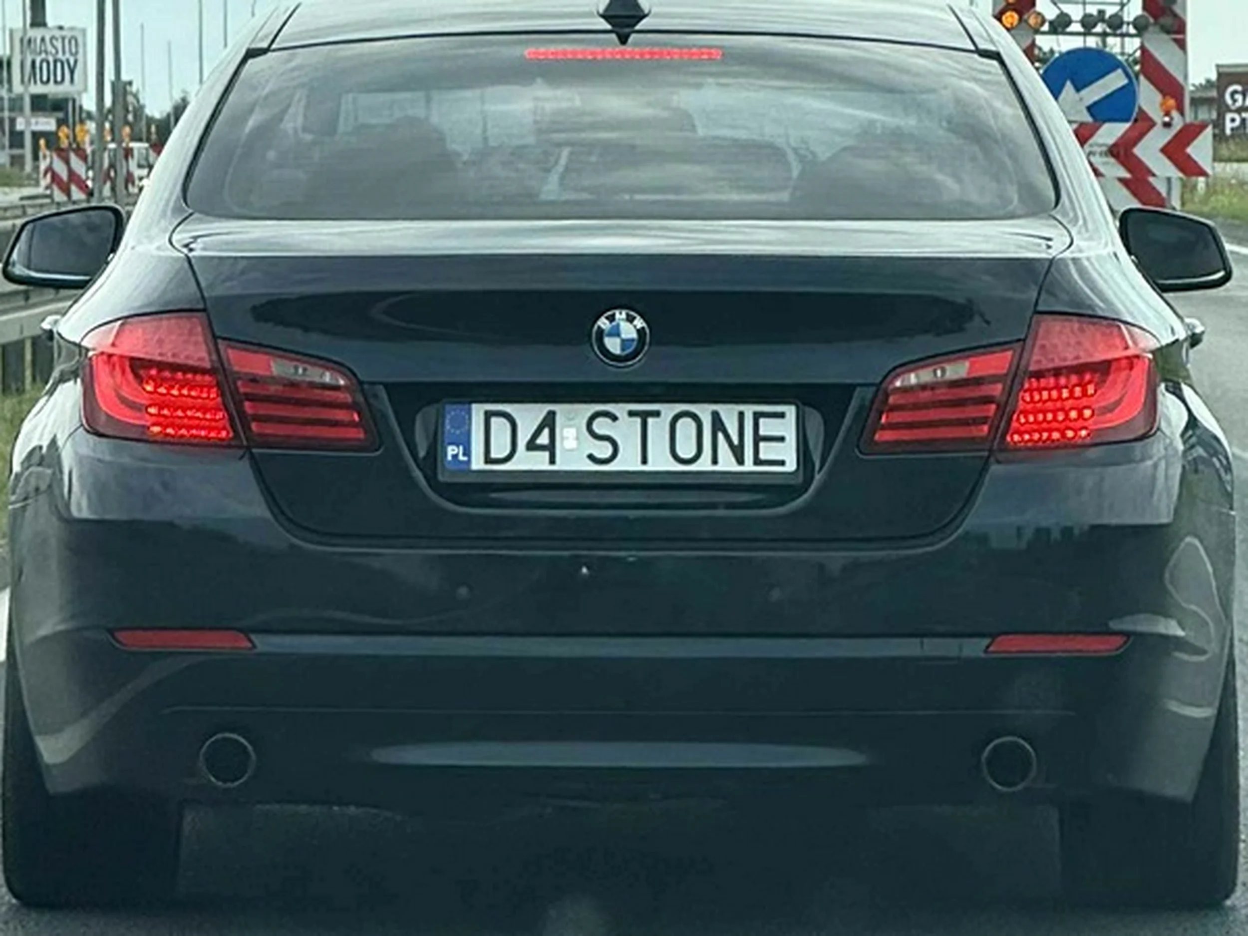 Fajny numer, blacha D4 STONE