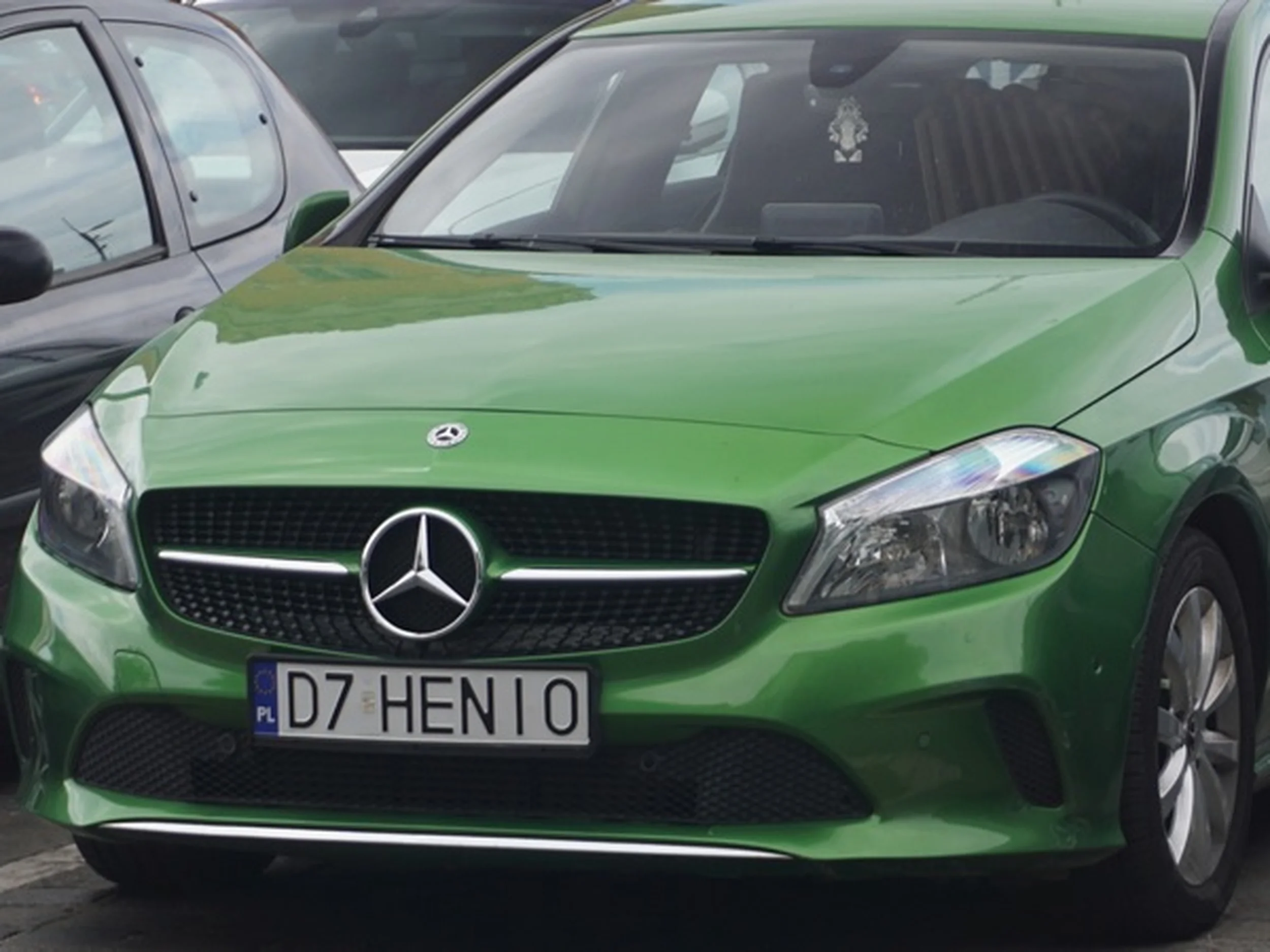 Fajny numer, blacha D7 HENIO