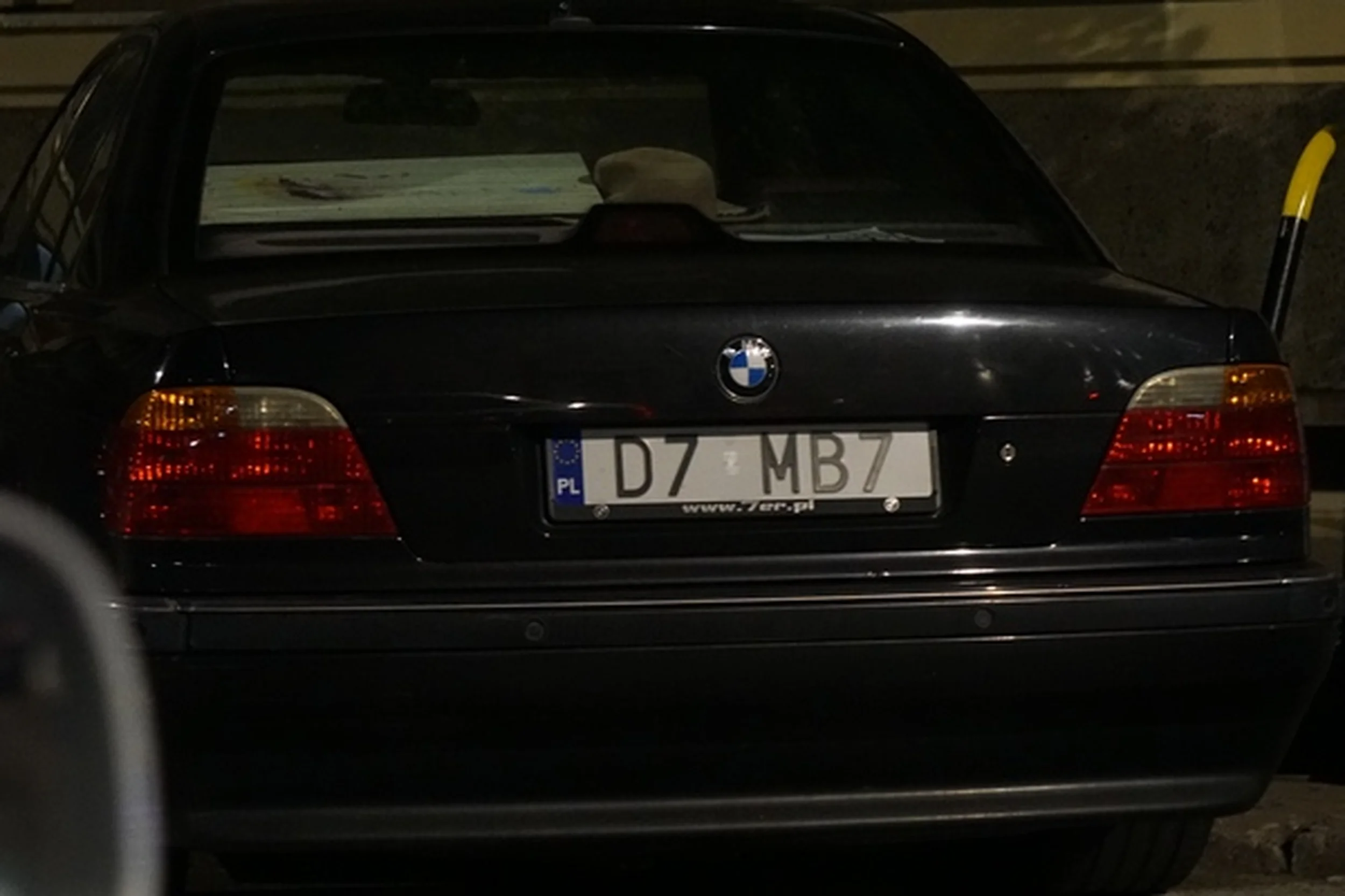 Fajny numer, blacha D7 MB7