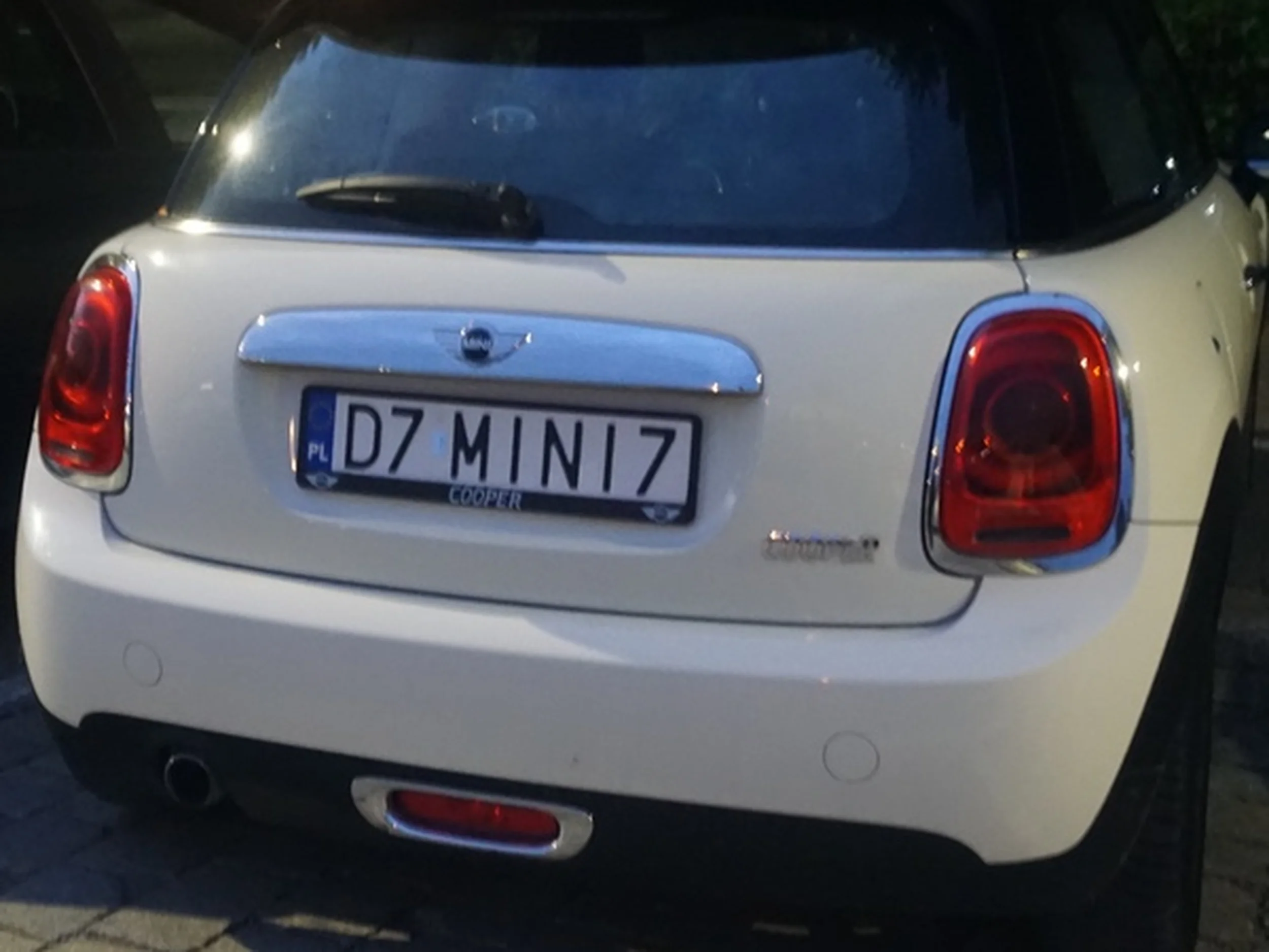 Fajny numer, blacha D7 MINI7