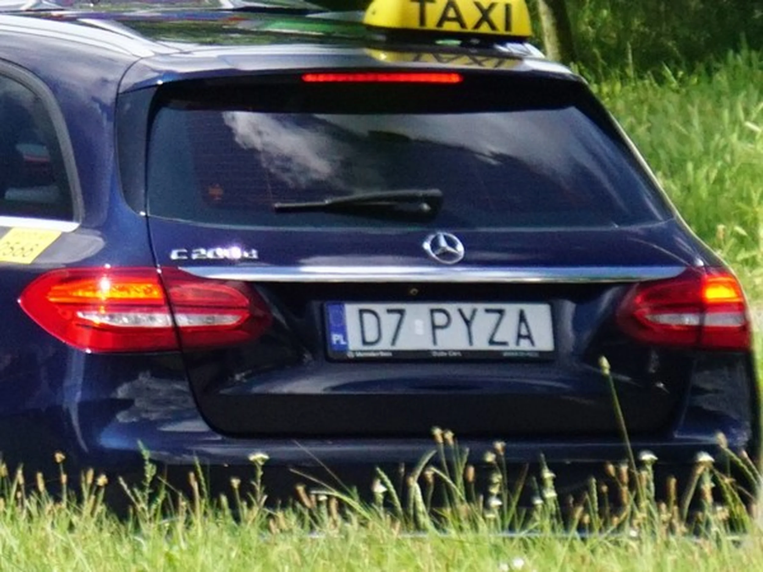 Fajny numer, blacha D7 PYZA