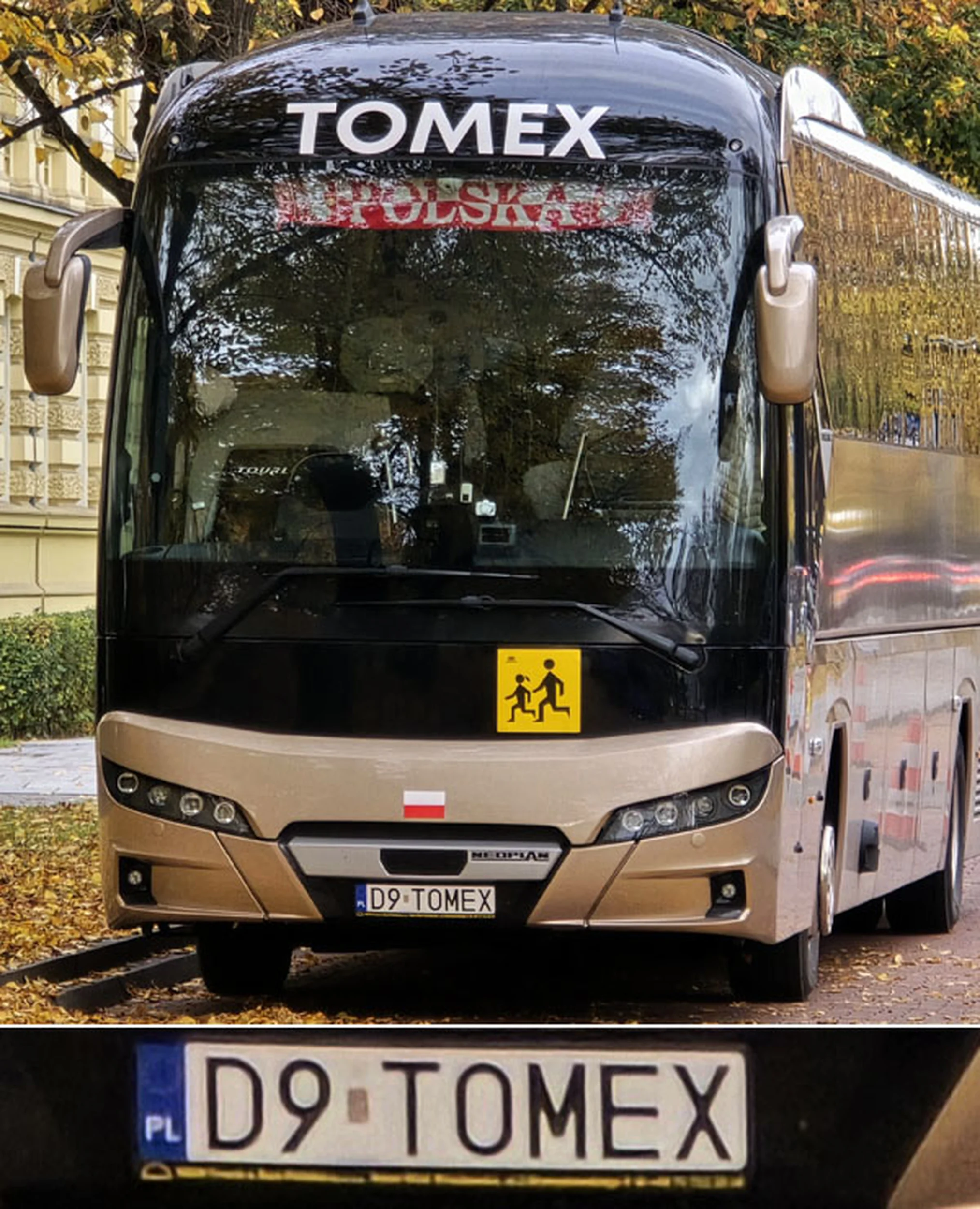 Fajny numer, blacha D9 TOMEX