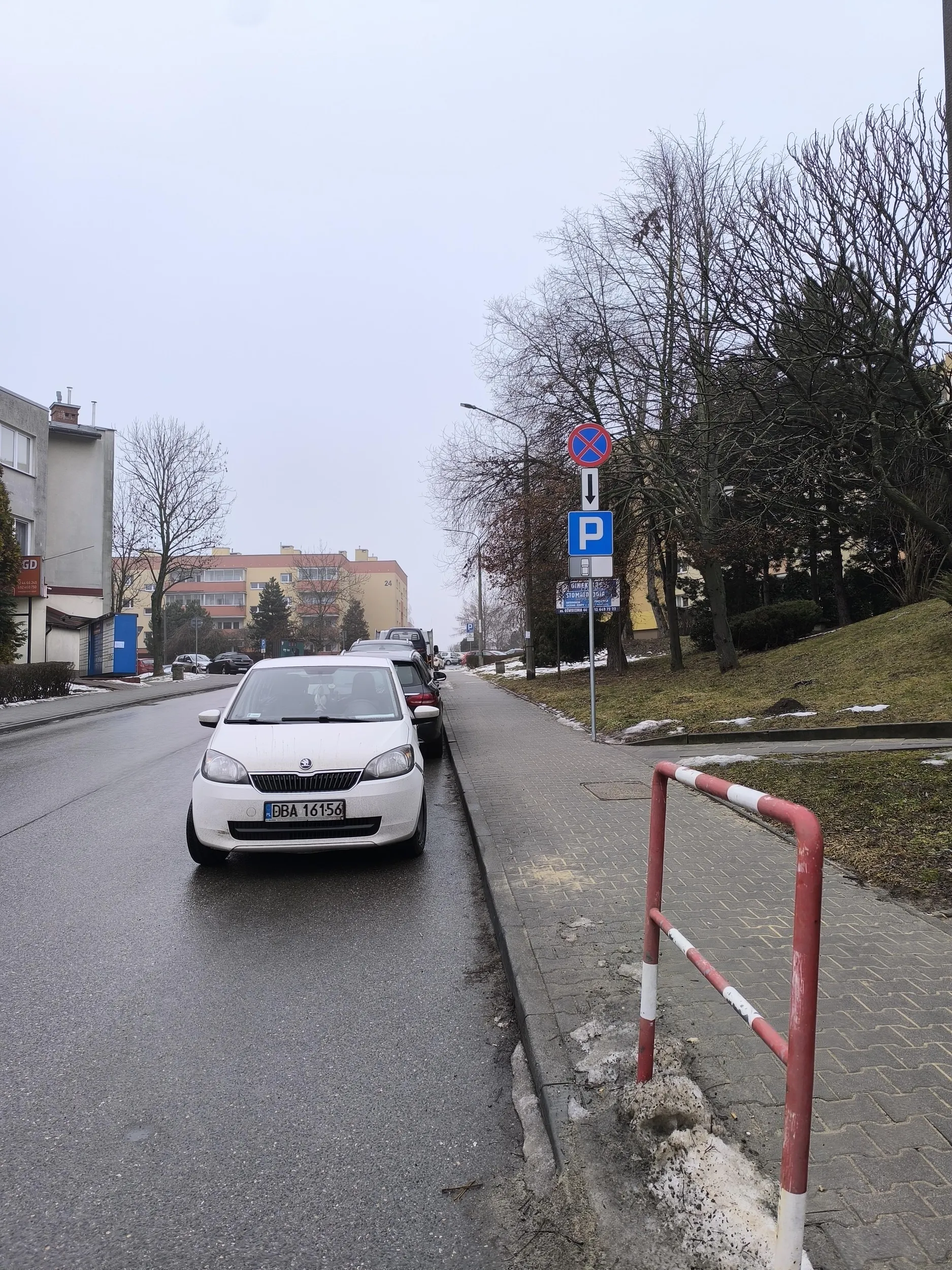 Na zakazie i przed przejściem