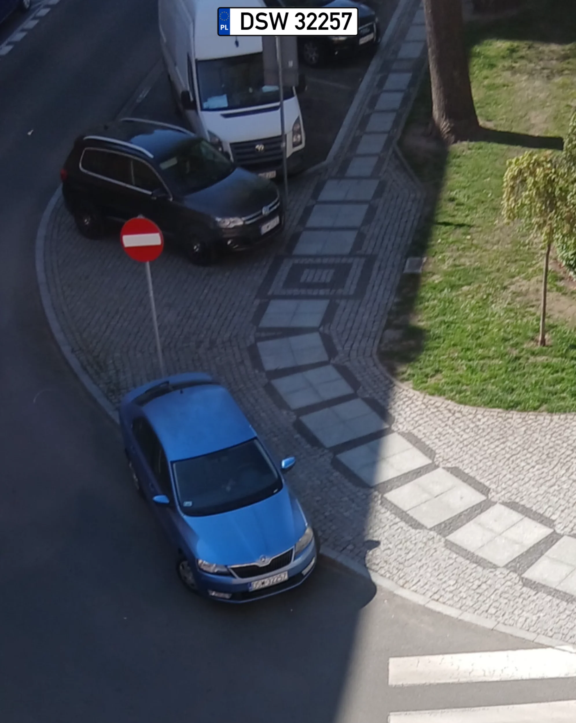 Chciałbym zobaczyć kto kierował tą Skodą