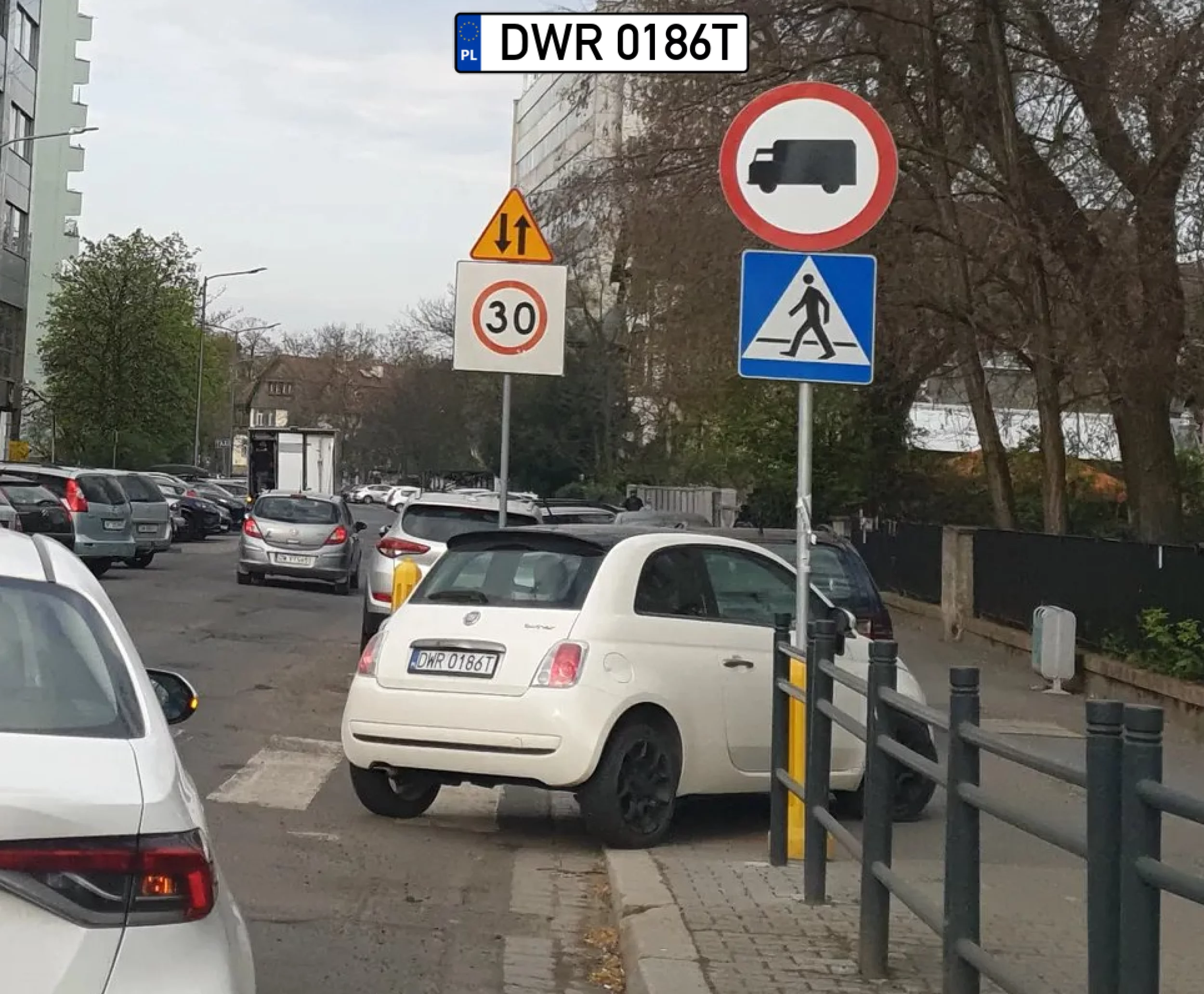 Zaparkował i zasłabł z wrażenia