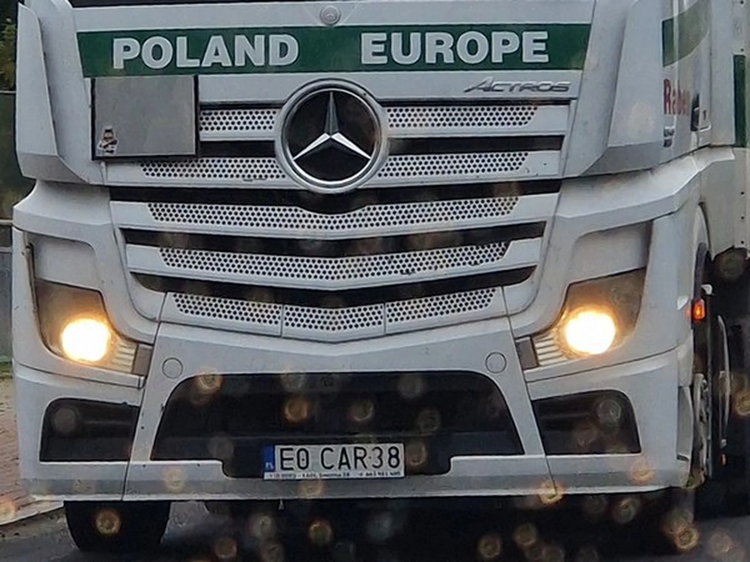 Fajny numer, blacha E0 CAR38