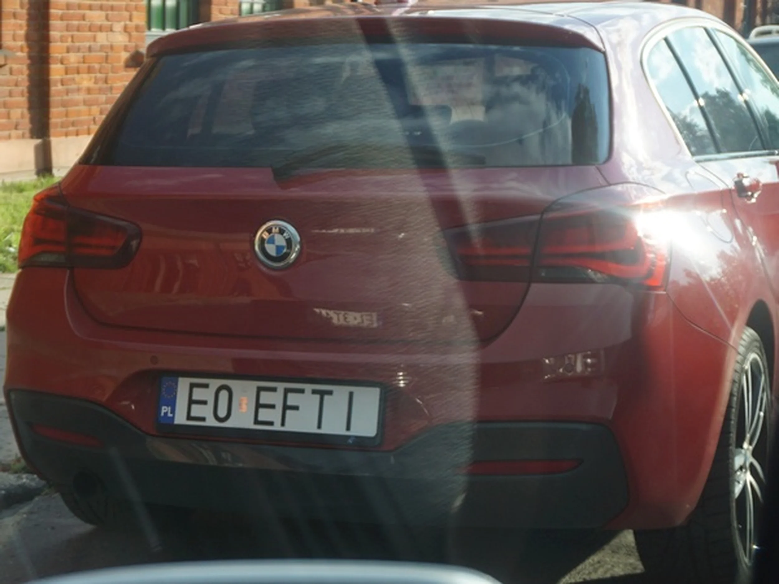 Fajny numer, blacha E0 EFTI