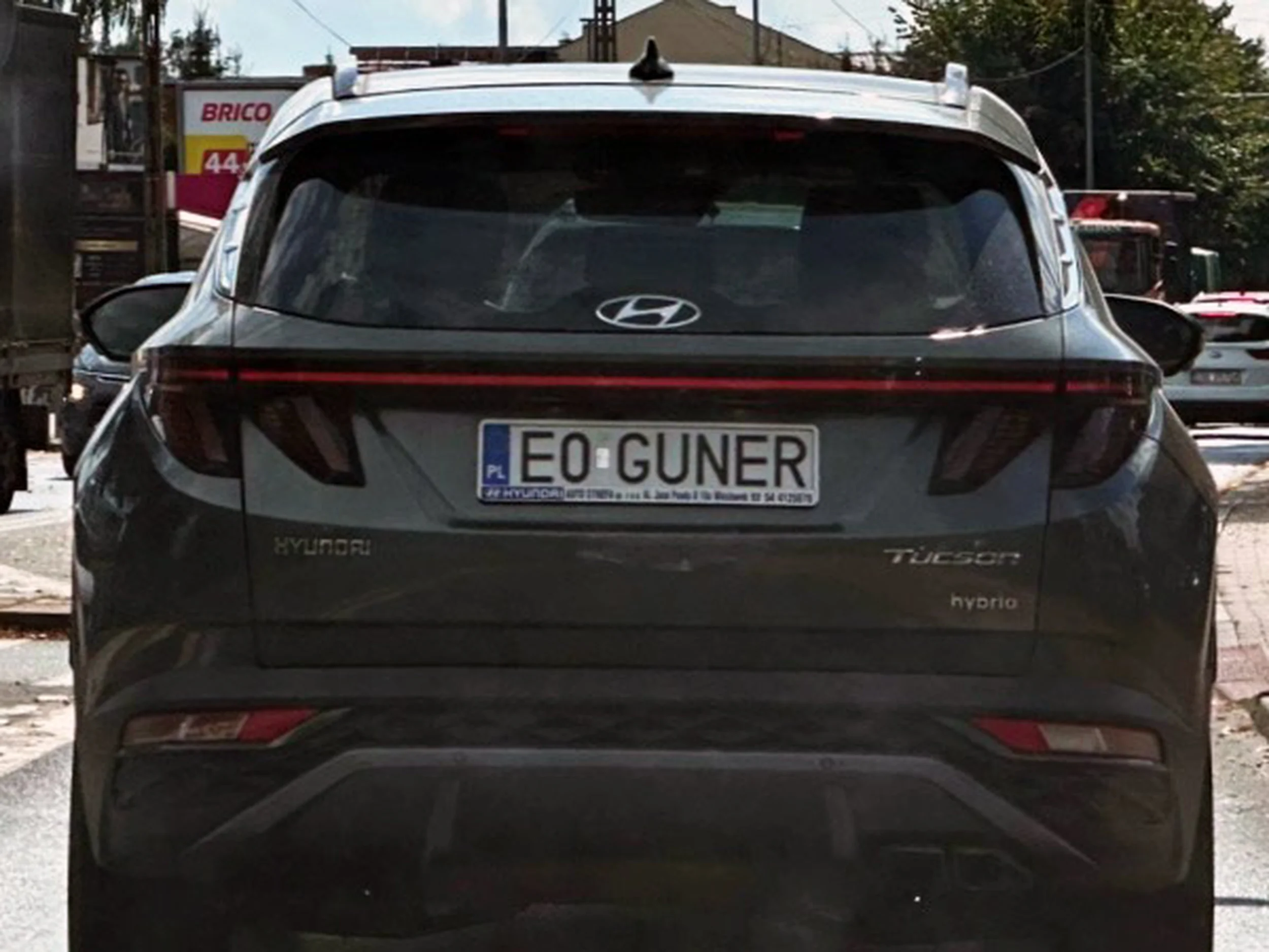 Fajny numer, blacha E0 GUNER