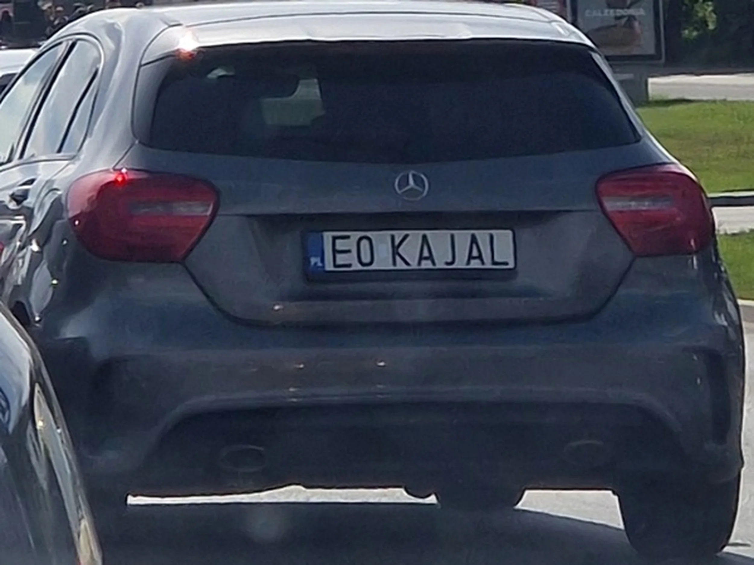 Fajny numer, blacha E0 KAJAL