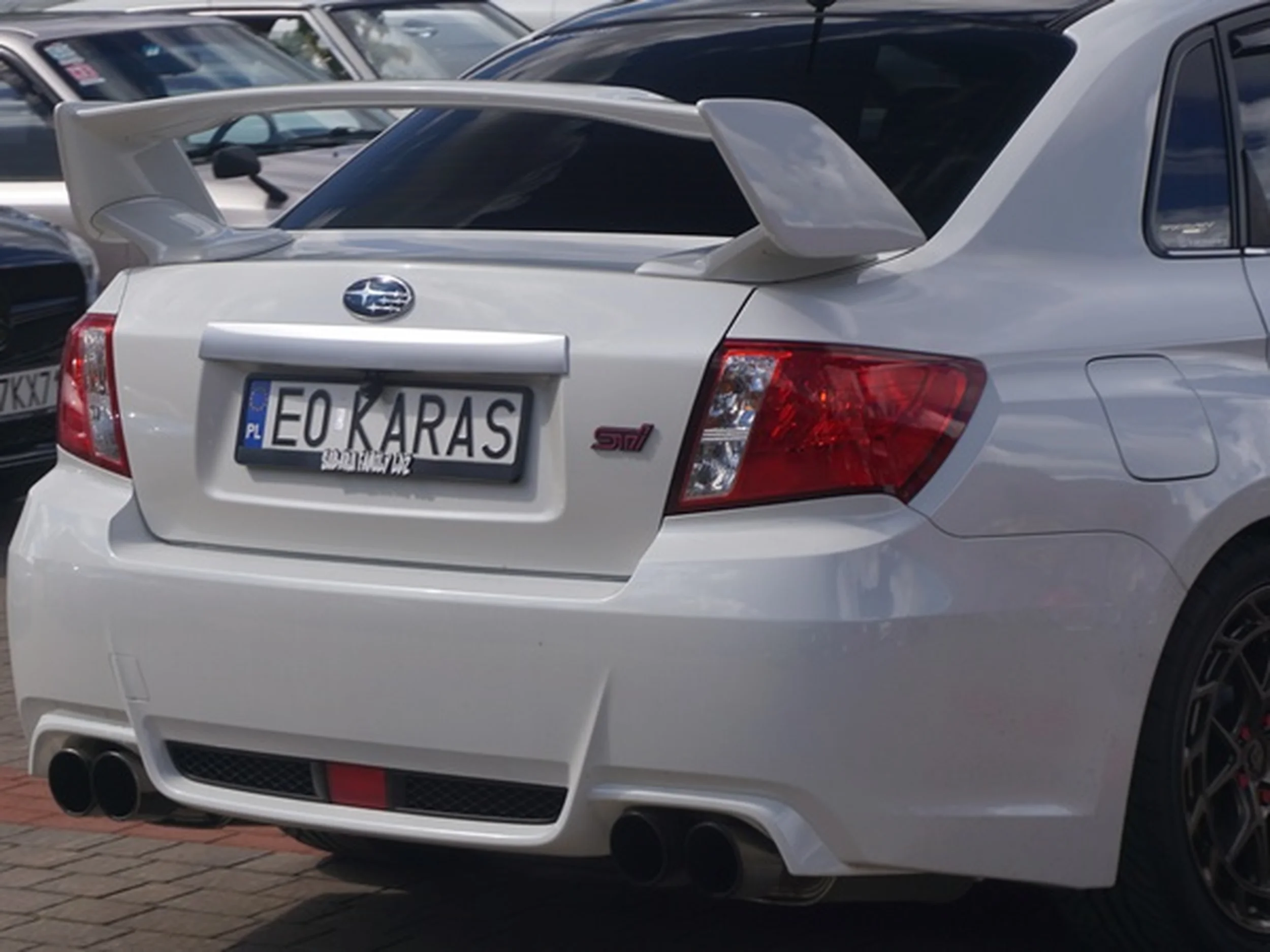 Fajny numer, blacha E0 KARAS