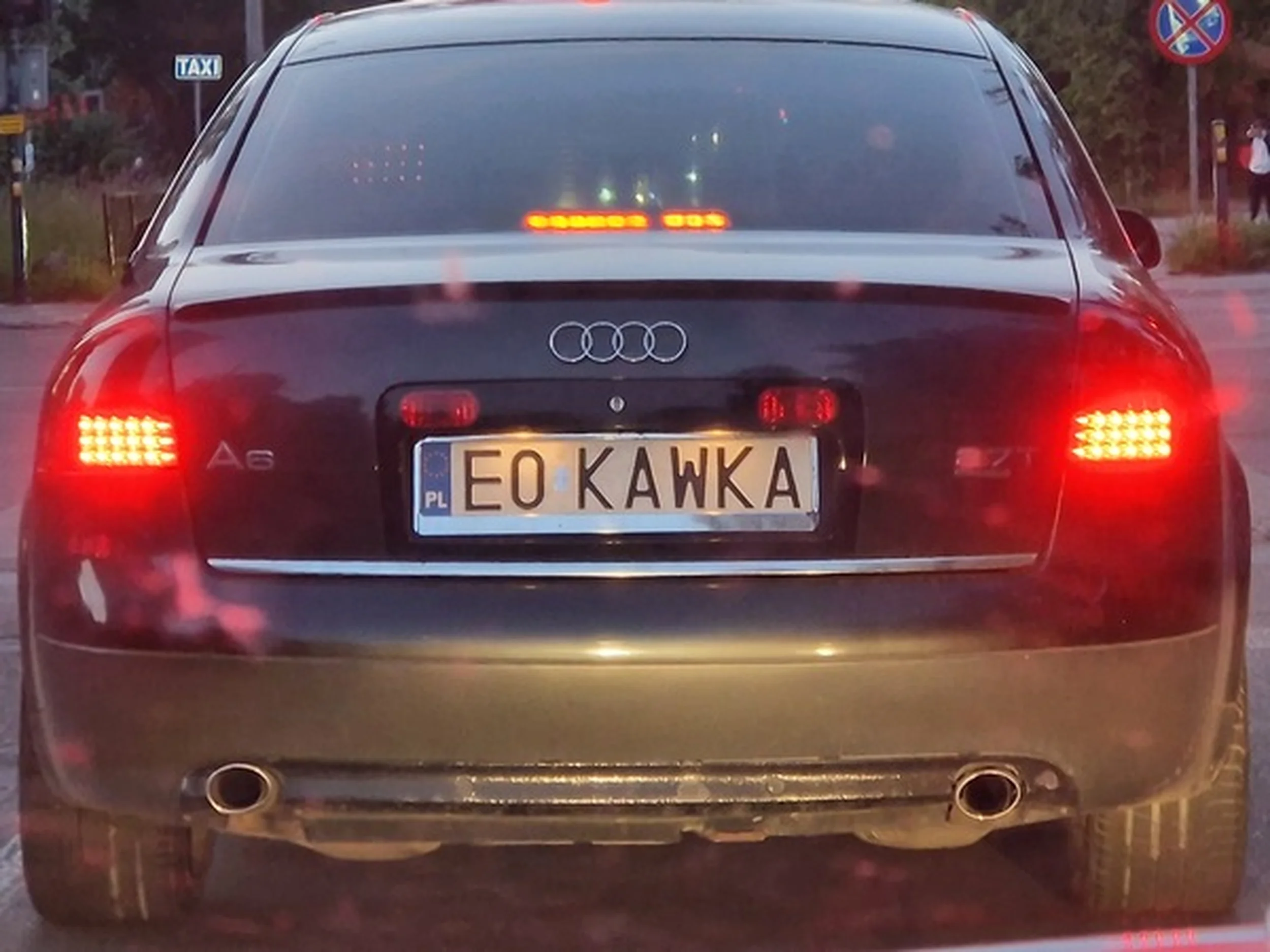 Fajny numer, blacha E0 KAWKA