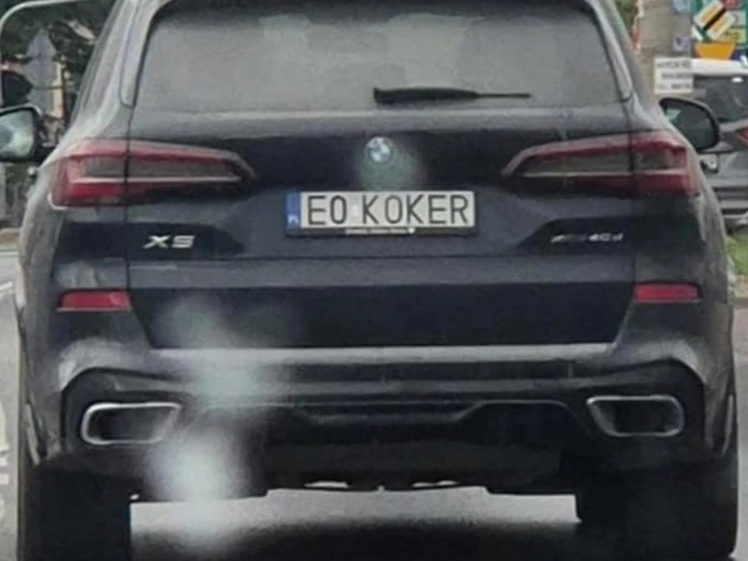 Fajny numer, blacha E0 KOKER