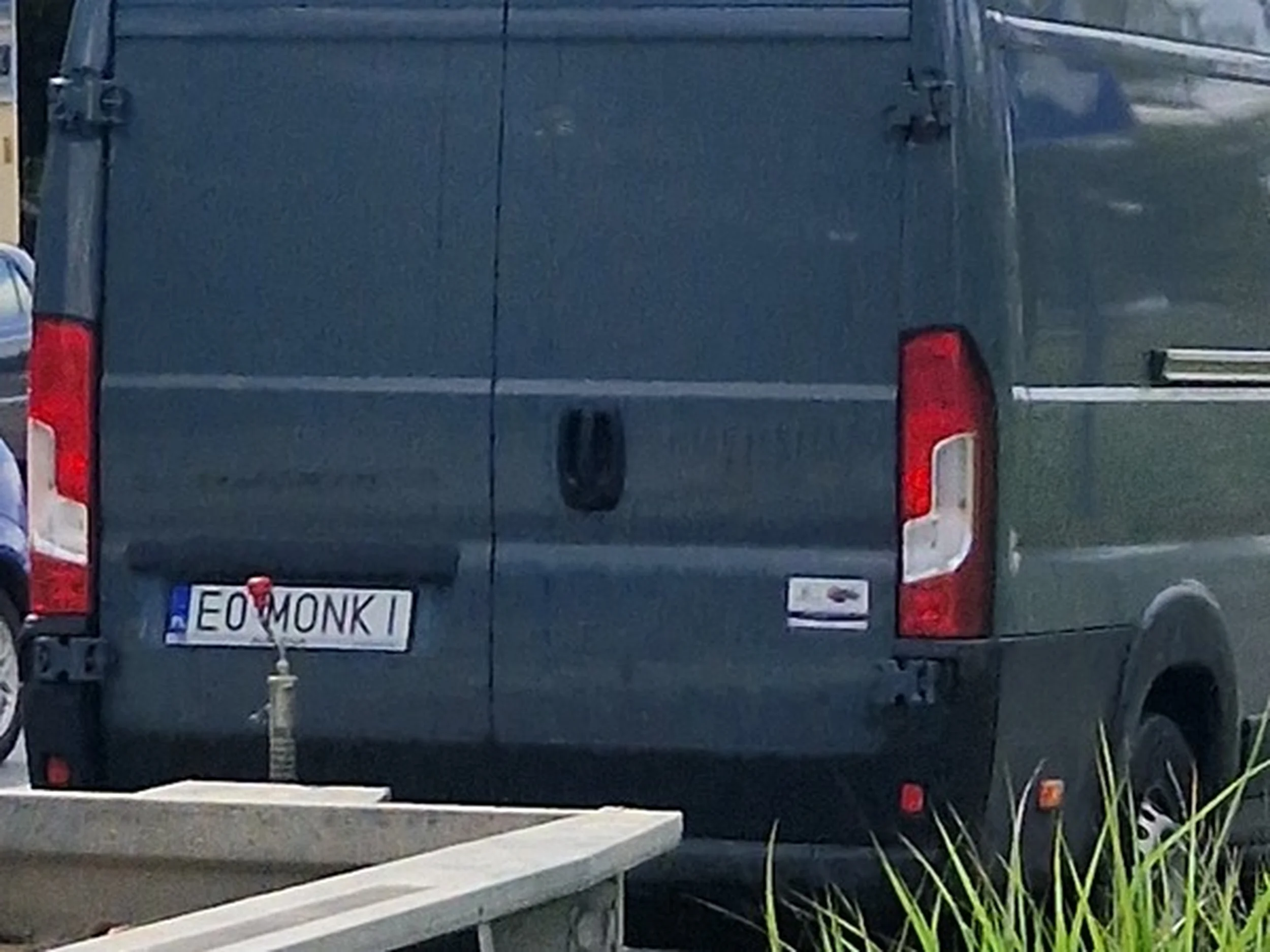 Fajny numer, blacha E0 MONKI