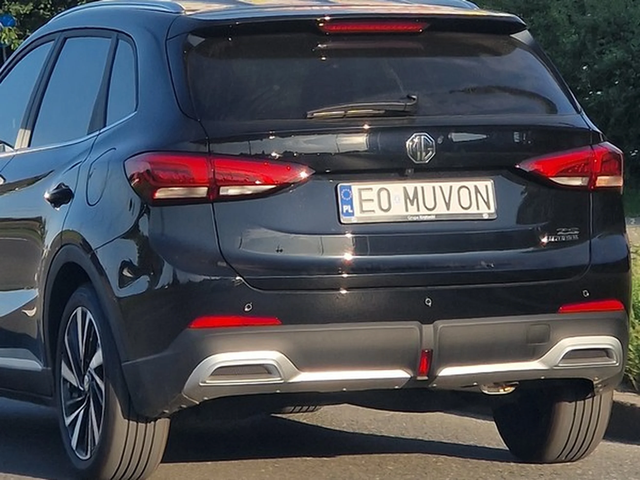 Fajny numer, blacha E0 MUVON