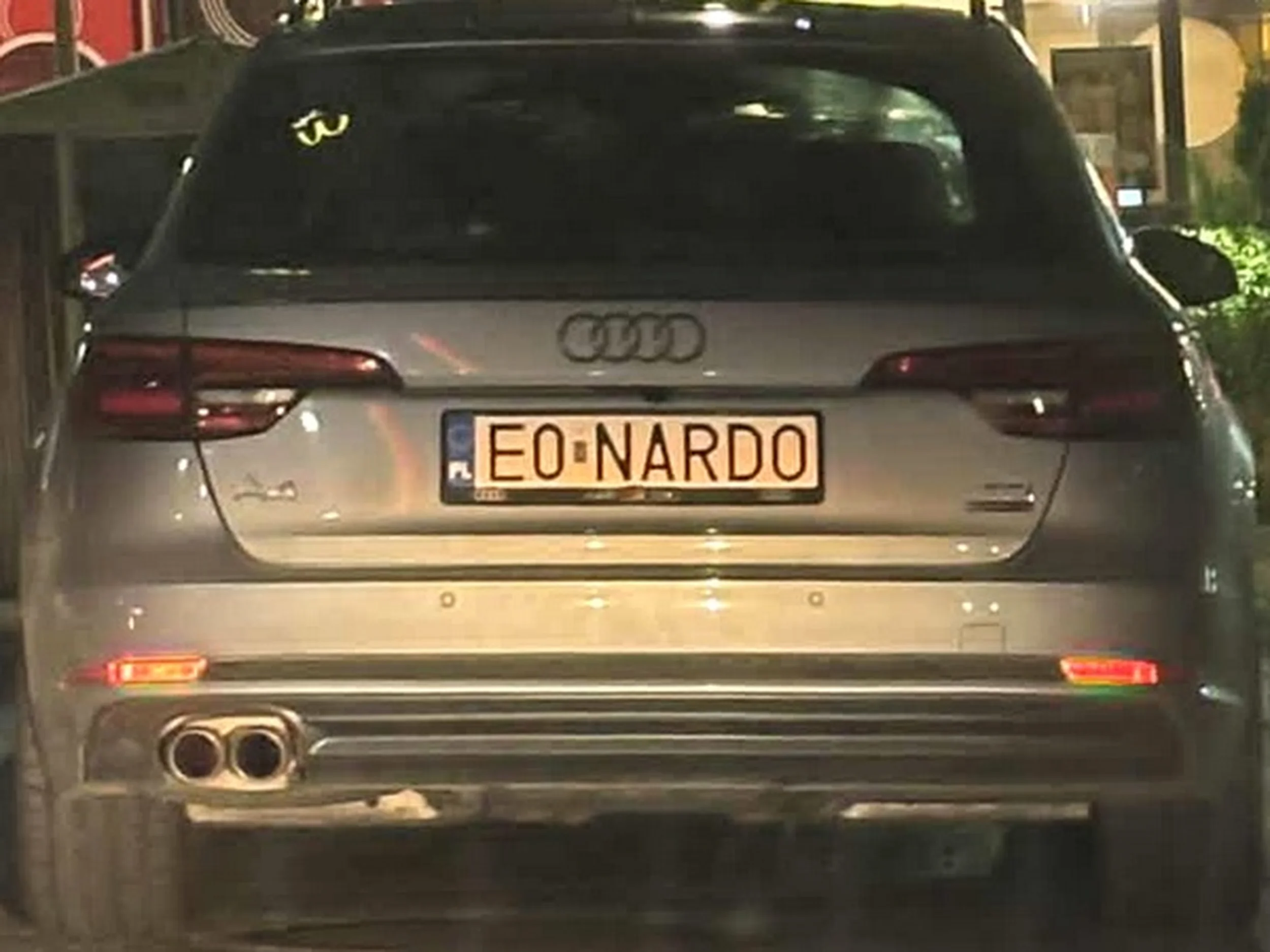 Fajny numer, blacha E0 NARDO